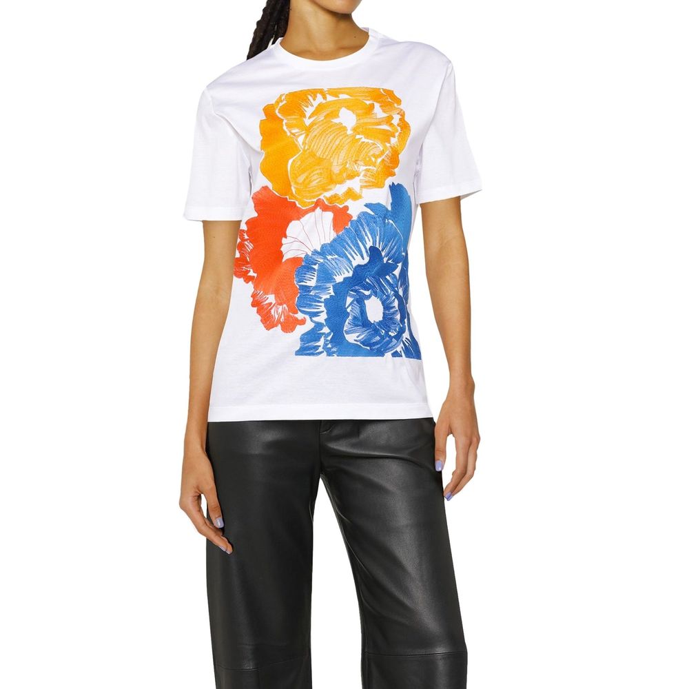 Salvatore Ferragamo Cotton T-Shirt LUNESCAPE
