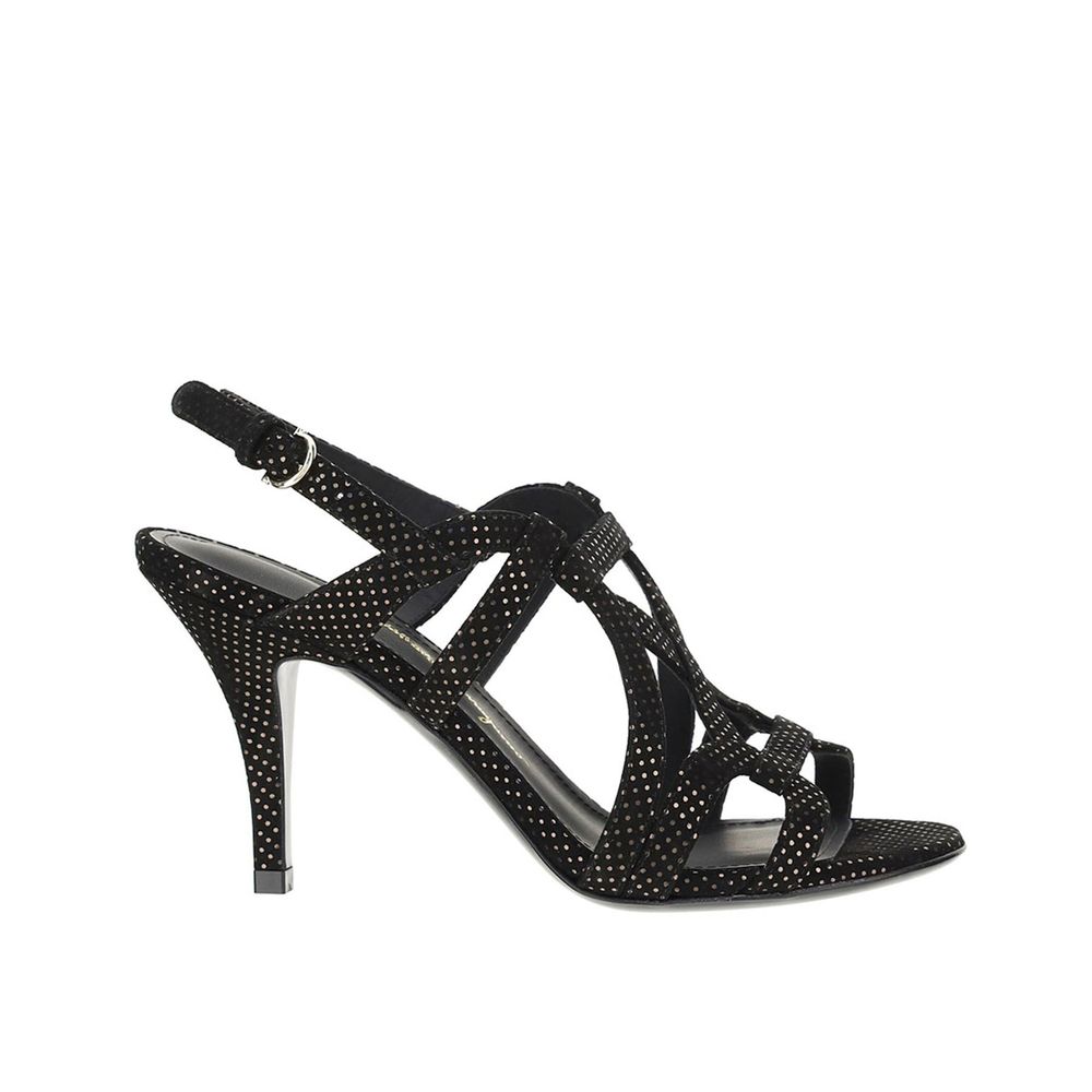 Salvatore Ferragamo Gal Heel Sandals LUNESCAPE