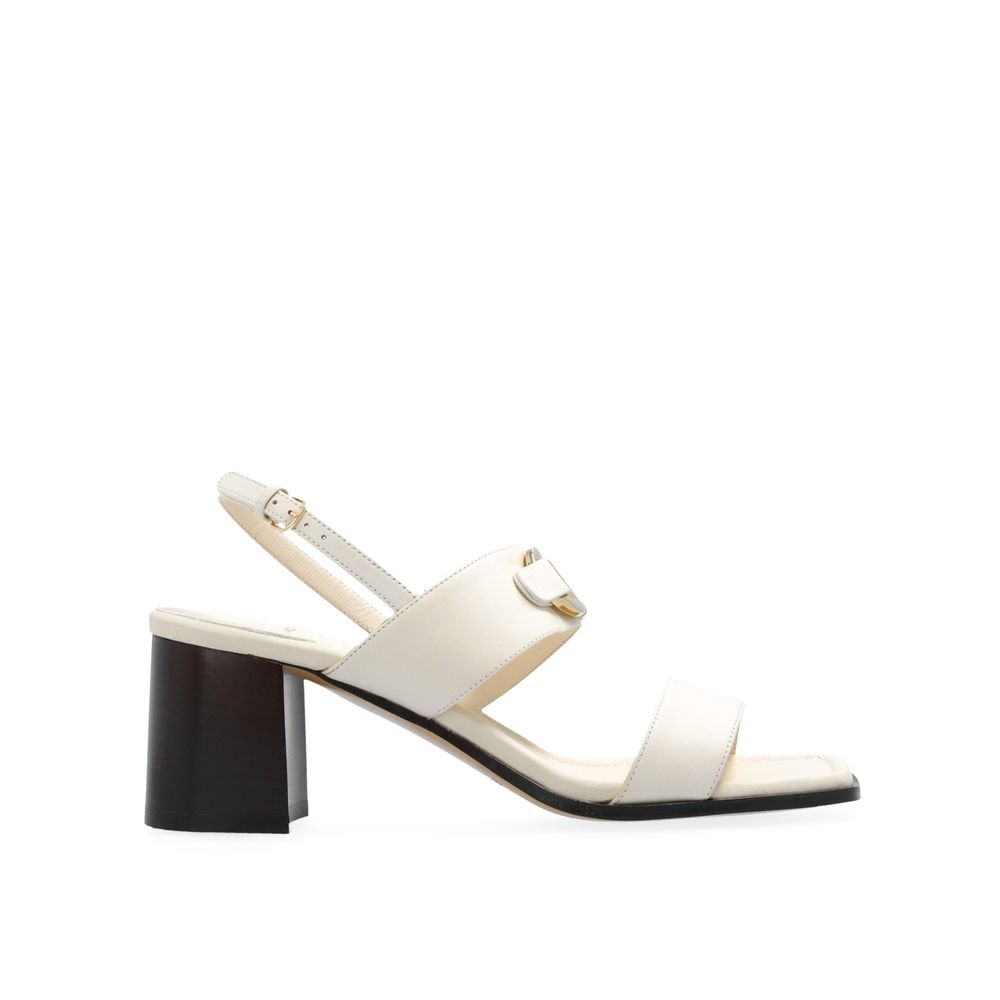 Salvatore Ferragamo Lou Leather Sandals LUNESCAPE