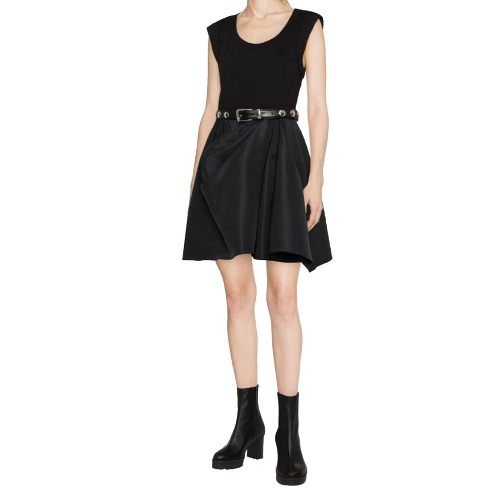 Alexander McQueen Gathered Mini Dress LUNESCAPE