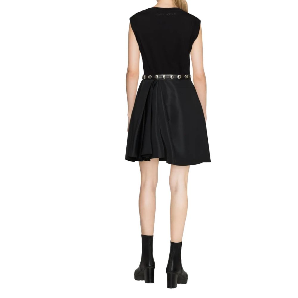 Alexander McQueen Gathered Mini Dress LUNESCAPE