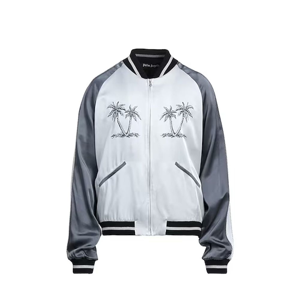 Palm Angels Palms Souvenir Bomber Jacket LUNESCAPE