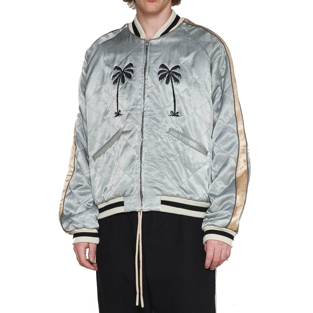 Palm Angels Quilted Logo Jacket LUNESCAPE