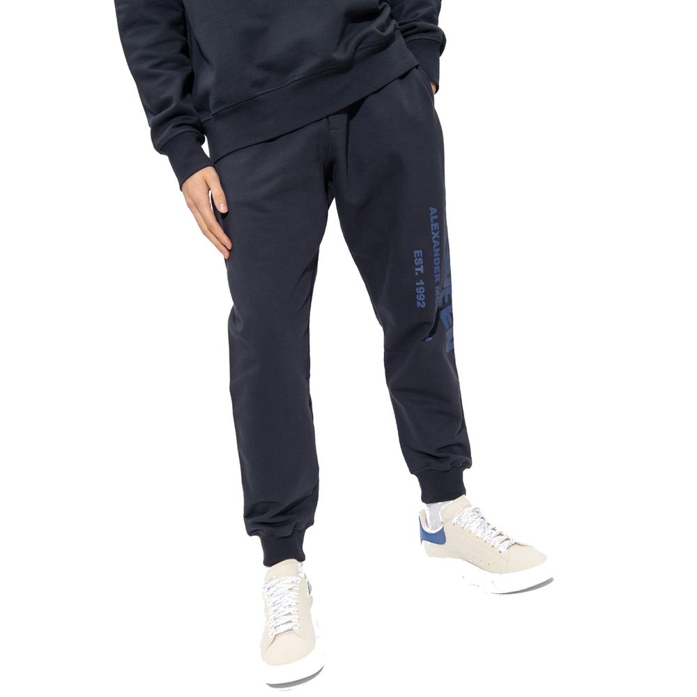 Alexander McQueen Cotton Logo Sweatpants LUNESCAPE