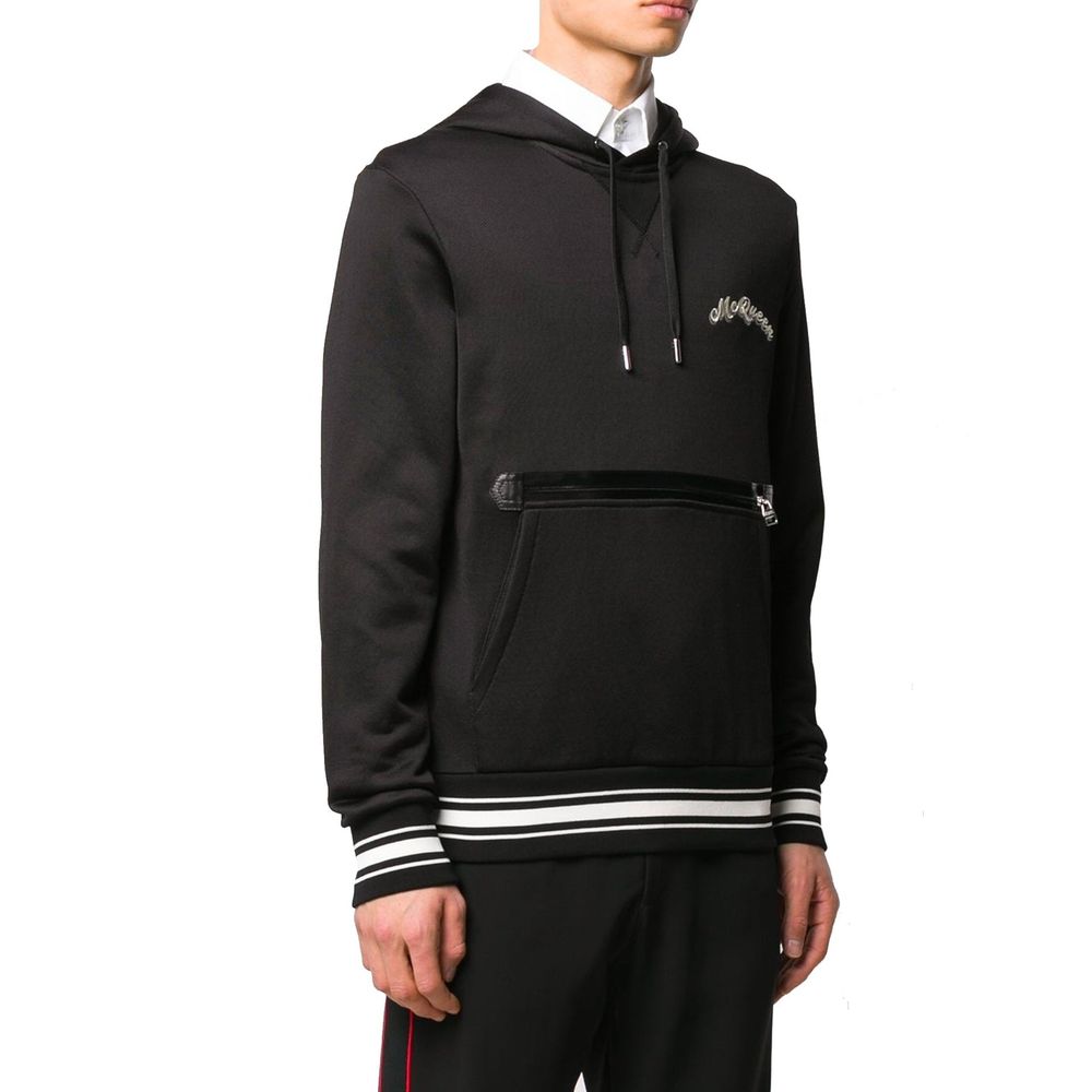 Alexander McQueen Logo Hooded Sweatshirt LUNESCAPE