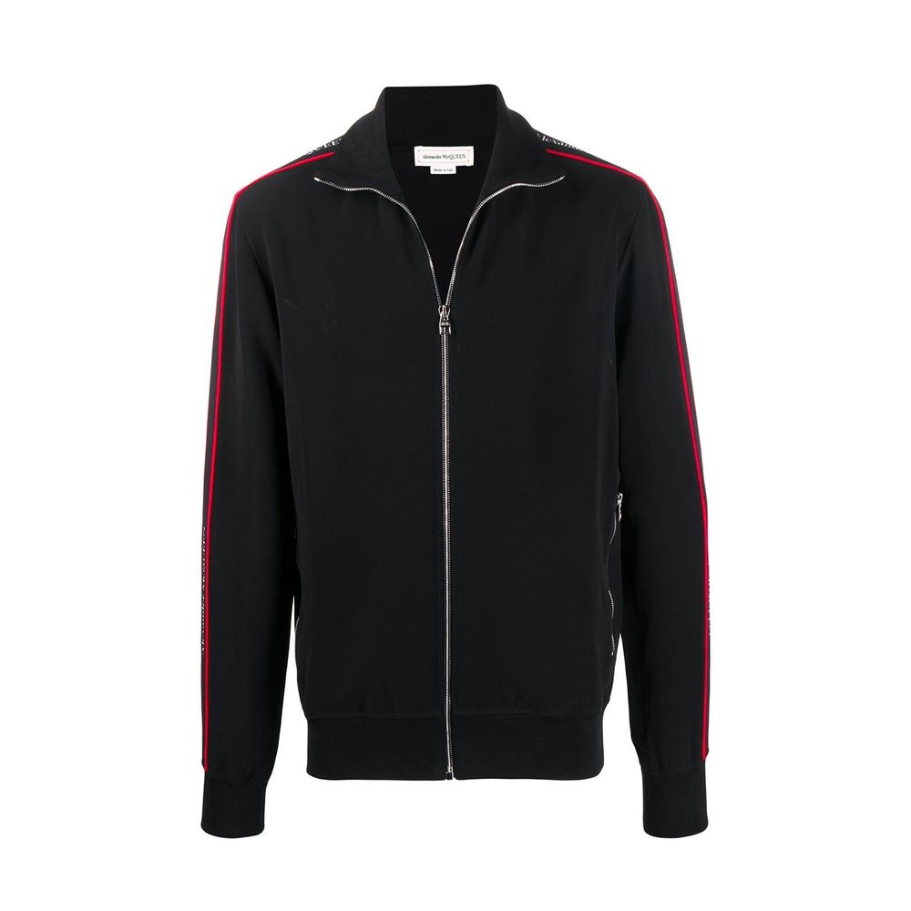 Alexander McQueen Logo Zipped Sweatshirt LUNESCAPE