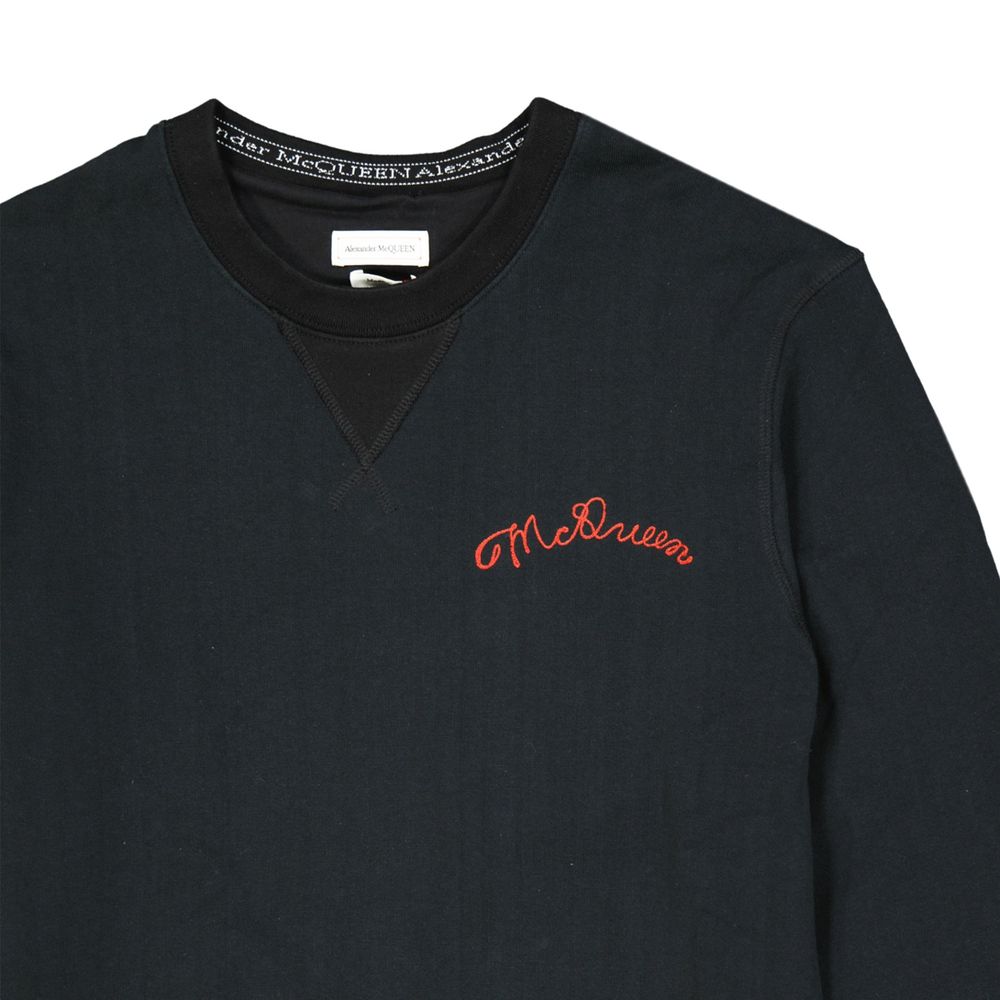 Alexander McQueen Logo Sweatshirt LUNESCAPE