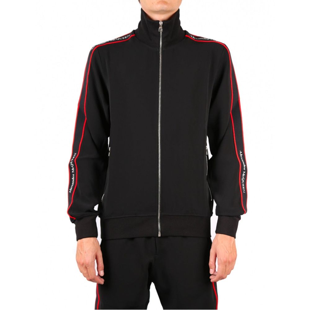Alexander McQueen Logo Zipped Sweatshirt LUNESCAPE