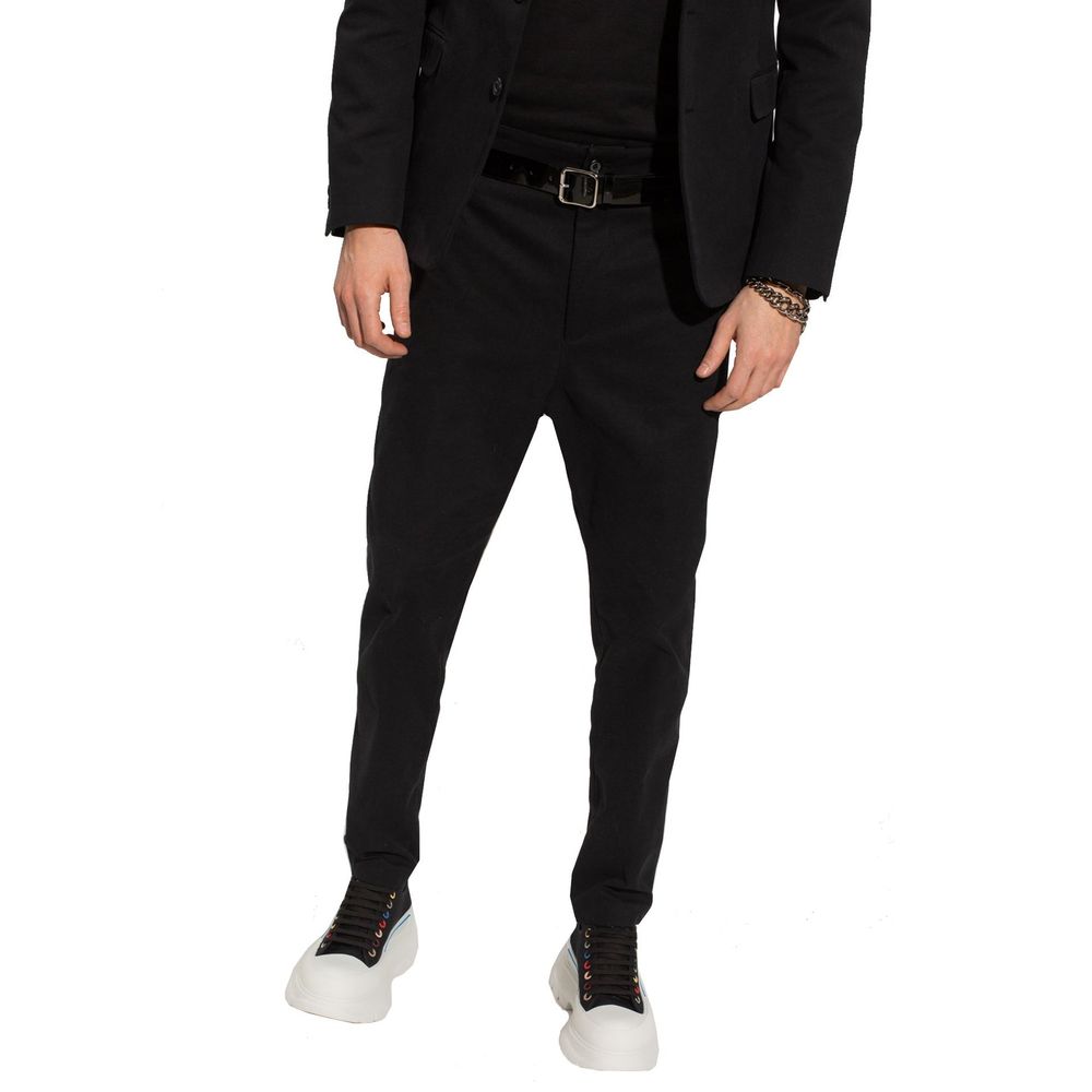 Alexander McQueen Pleat-Front Trousers LUNESCAPE