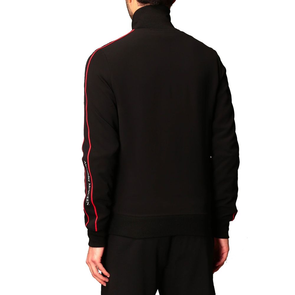 Alexander McQueen Logo Zipped Sweatshirt LUNESCAPE