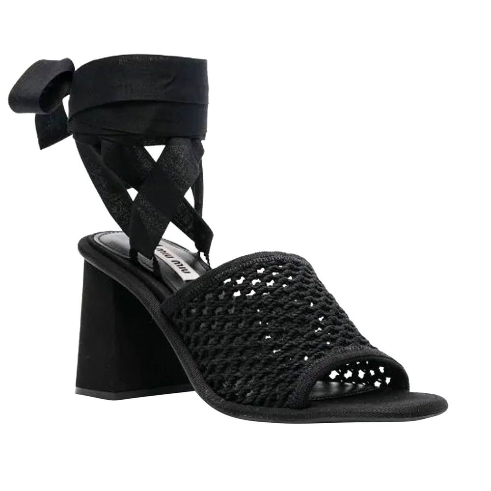 Miu Miu Macrame Sandals LUNESCAPE