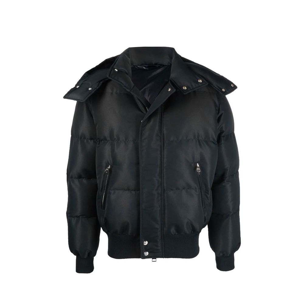 Alexander McQueen Wool Blend Padded Bomber LUNESCAPE