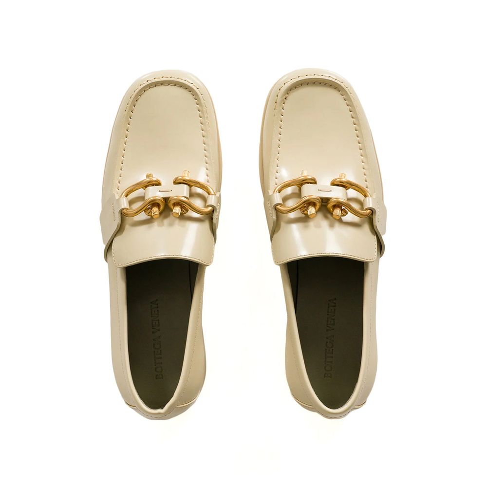 Bottega Veneta Monsieur Leather Loafers LUNESCAPE