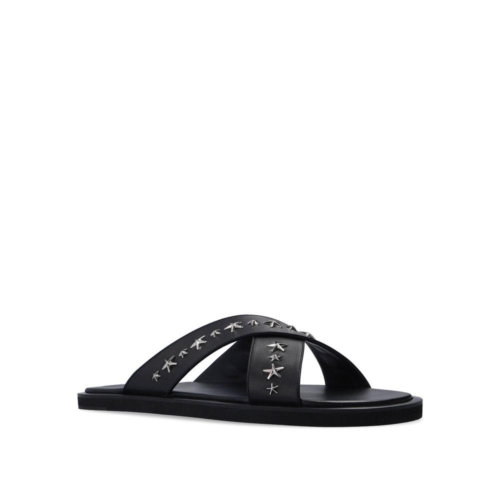 Jimmy Choo Palmo Leather Sandals LUNESCAPE