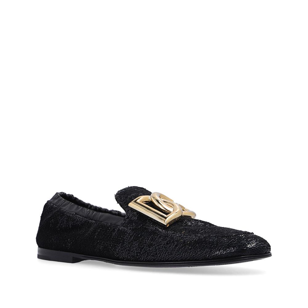 Dolce & Gabbana Ariosto Paillettes Loafers LUNESCAPE