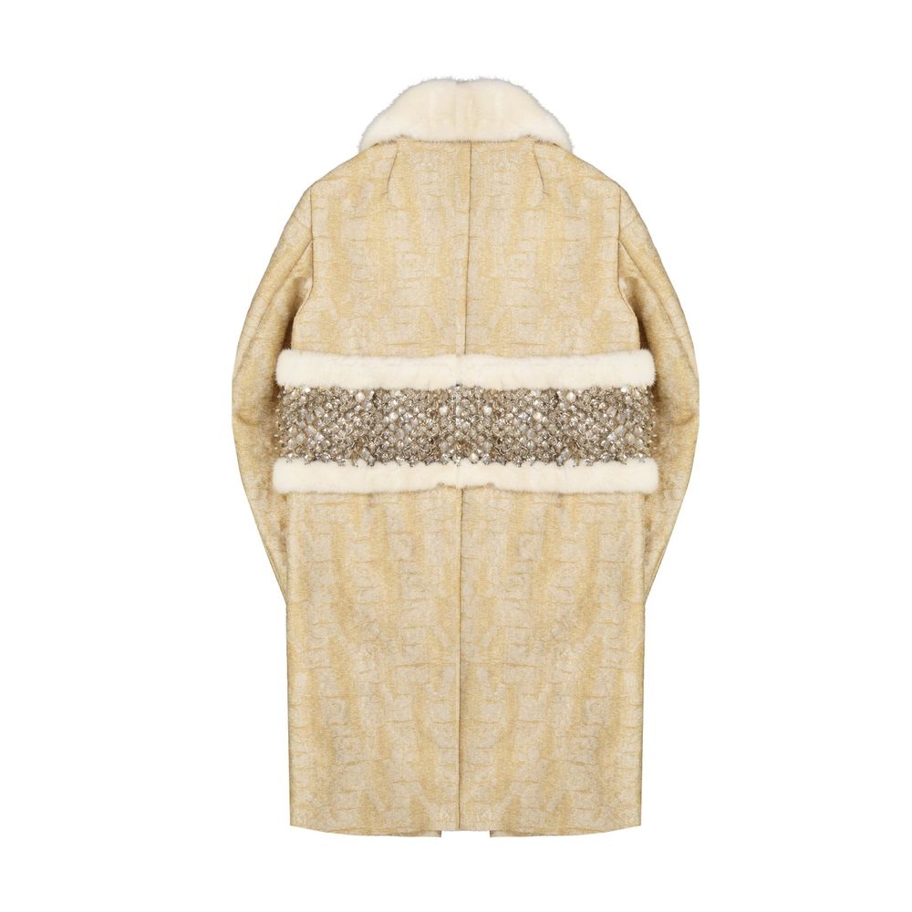 Dsquared² Crystal Embellished Coat LUNESCAPE