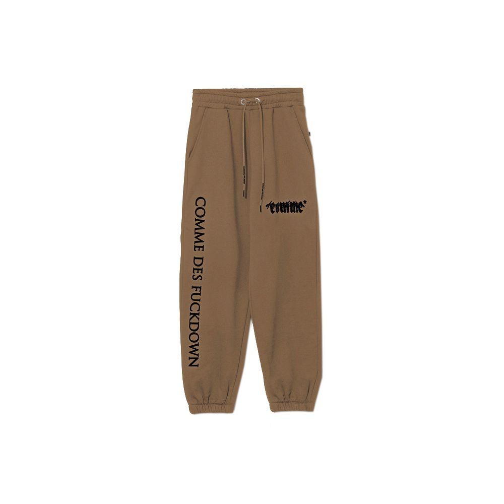 Comme Des Fuckdown Brown Cotton Jeans & Pant LUNESCAPE