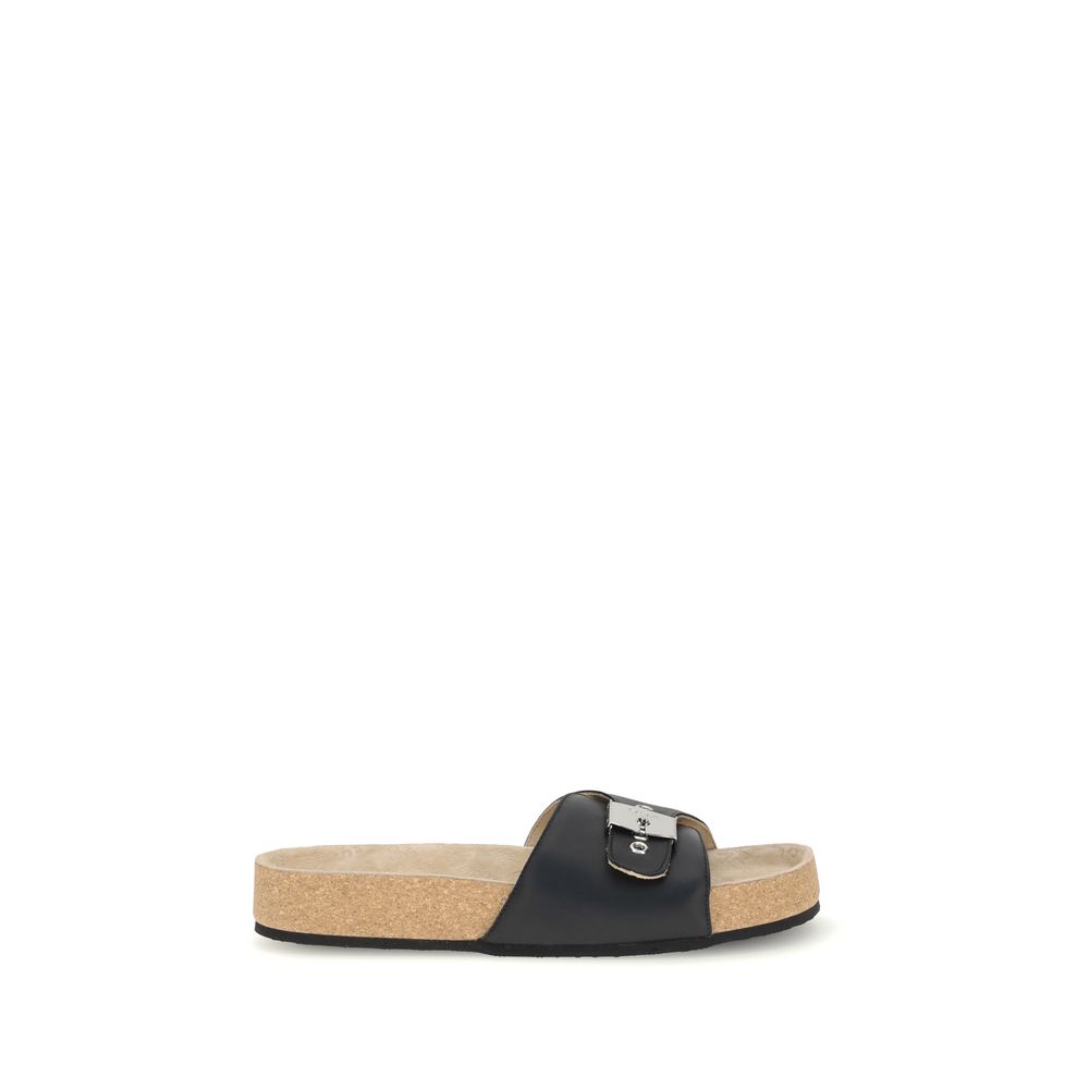 Balenciaga Scholl flat Sandals LUNESCAPE