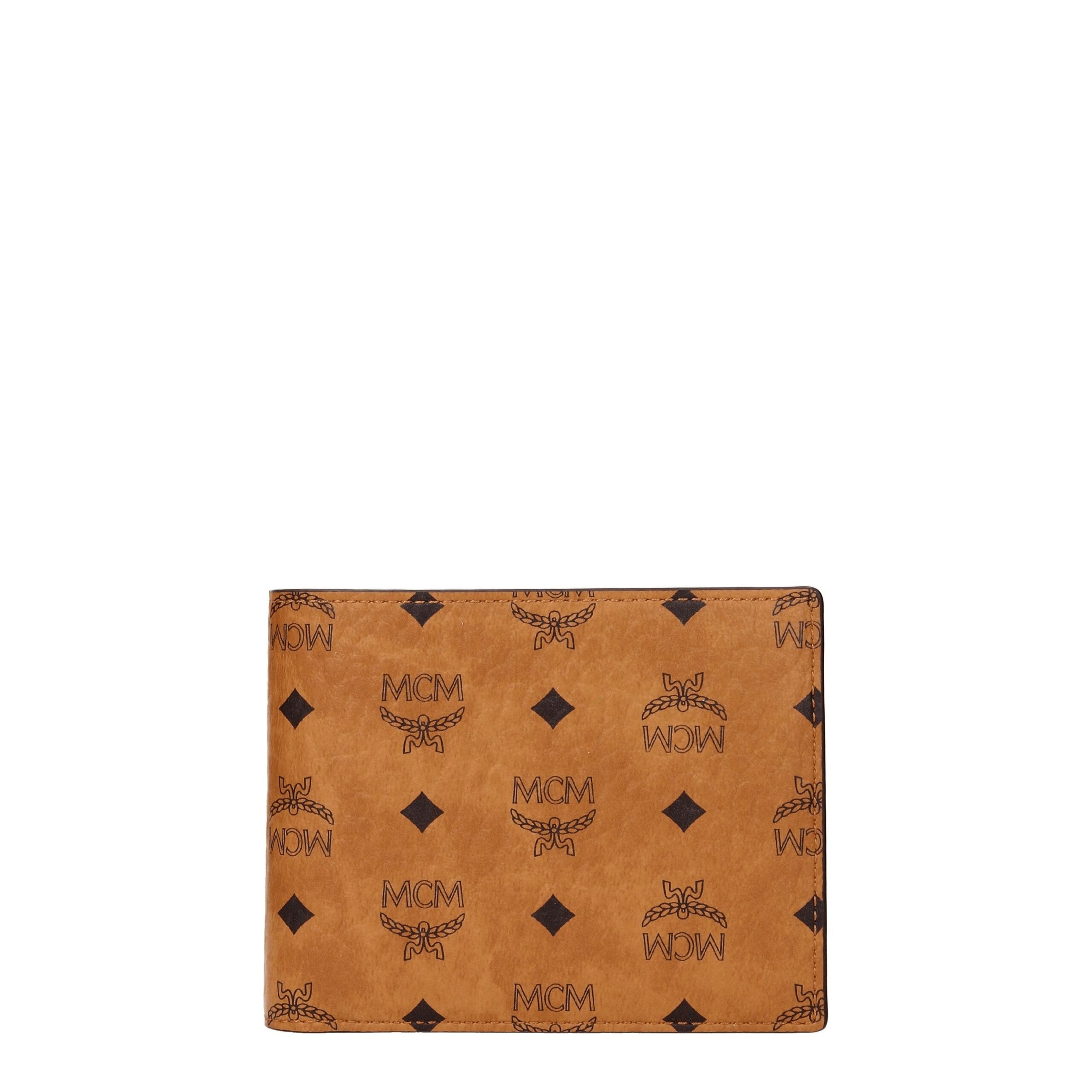 MCM Brown Leather Wallets LUNESCAPE