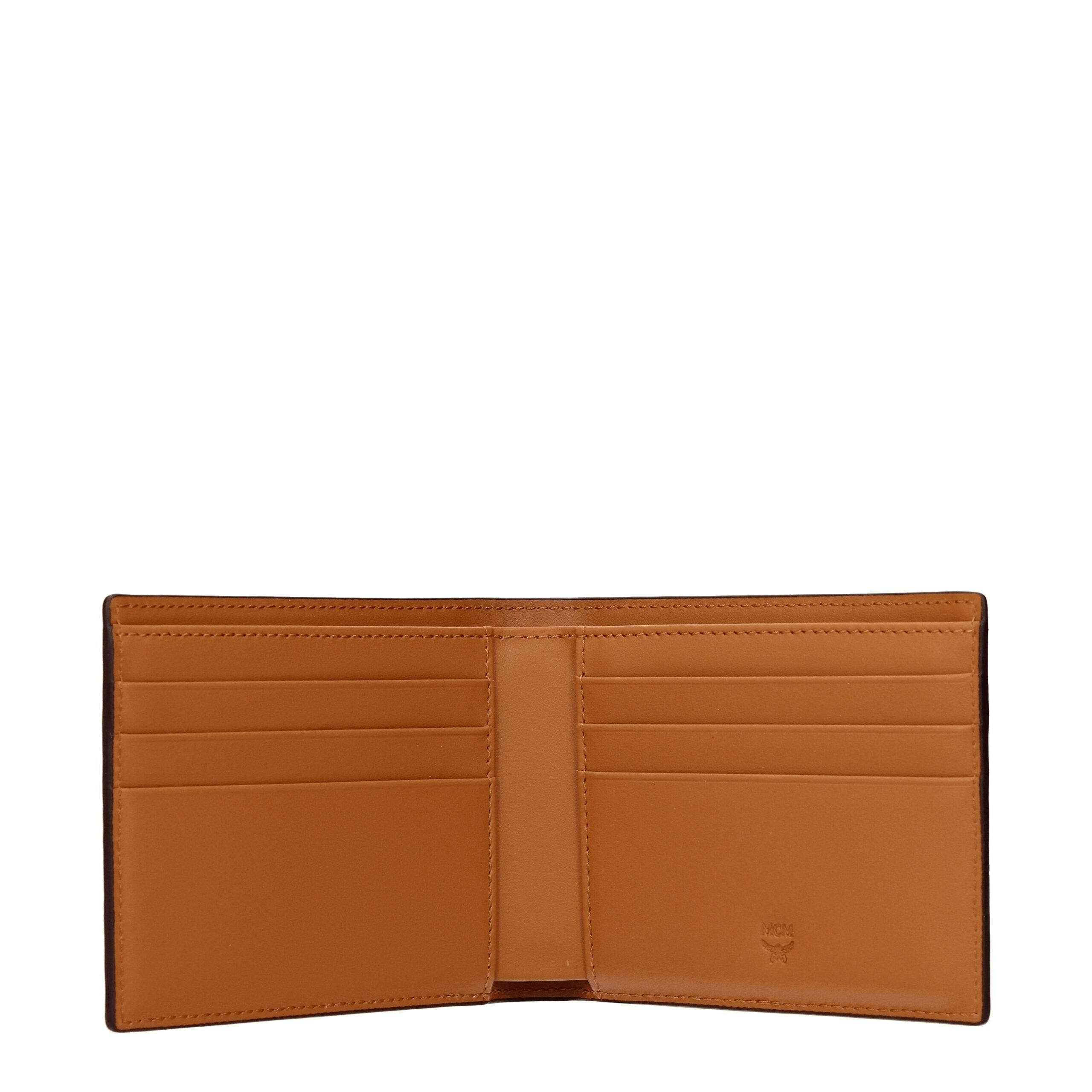MCM Brown Leather Wallets LUNESCAPE