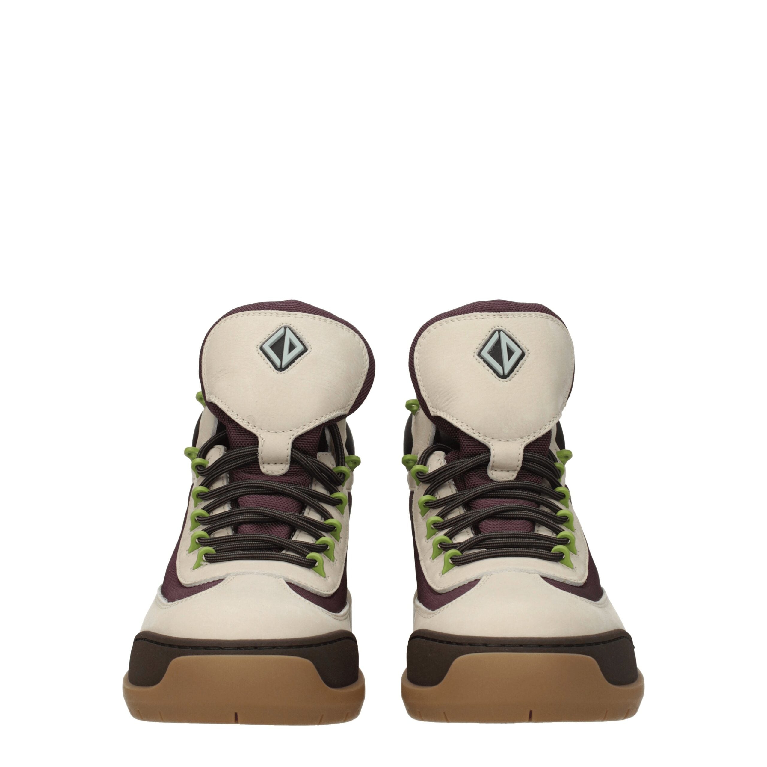 Christian Dior Beige Leather Lace Up High Traction Trail Boots LUNESCAPE