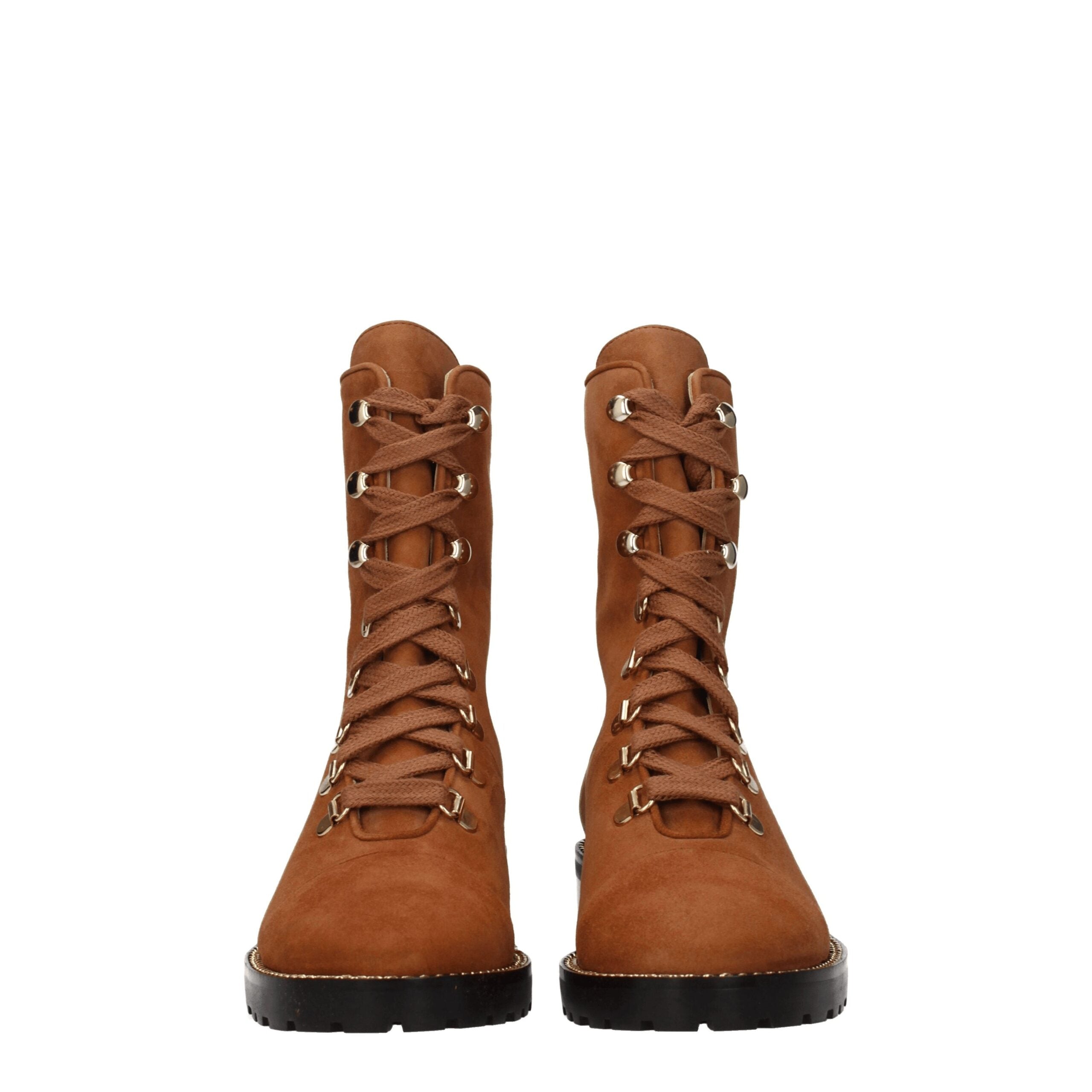 Stuart Weitzman Brown Leather Ankle Boots LUNESCAPE