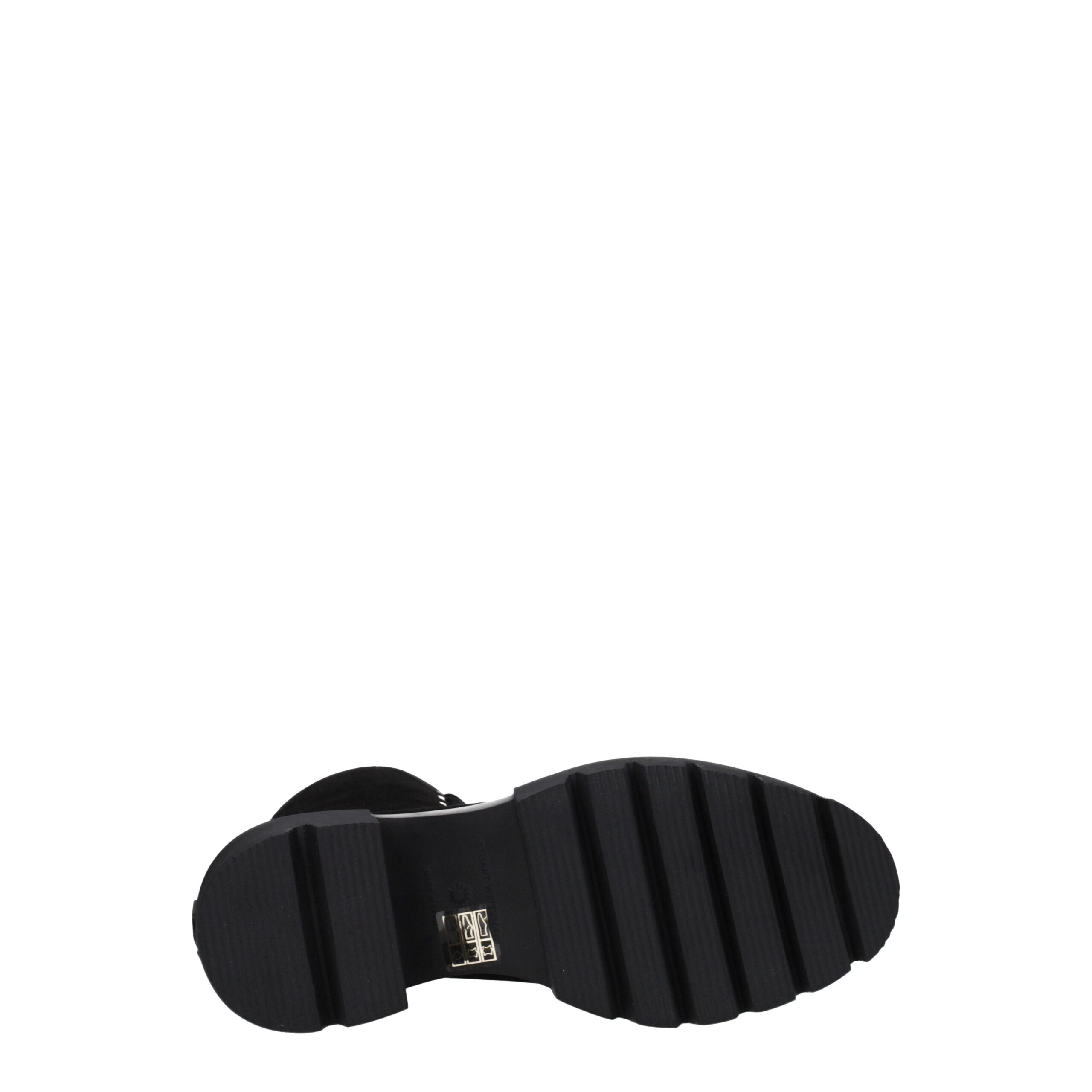 Stuart Weitzman Black Leather Ankle Boots LUNESCAPE