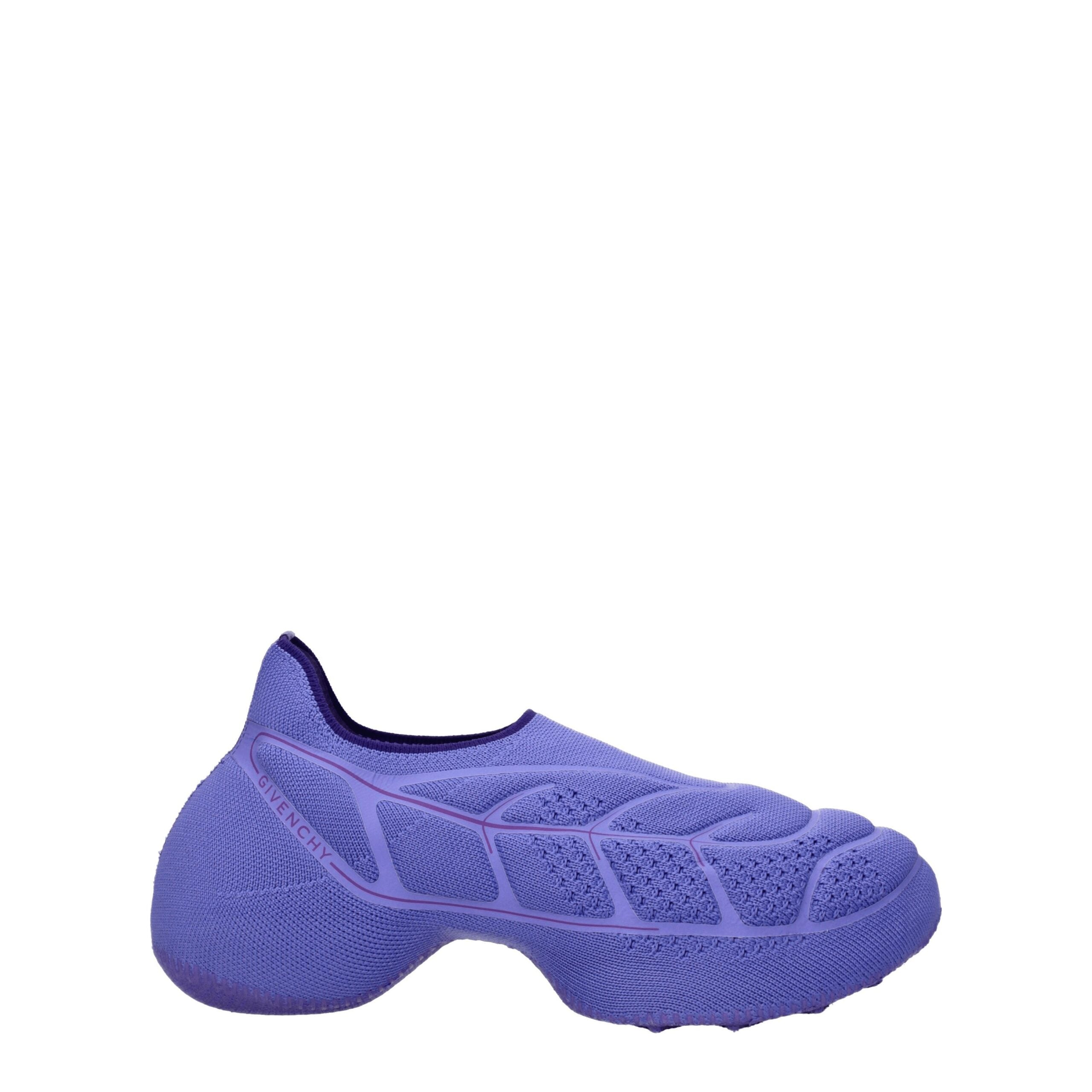 Givenchy Purple Fabric Slip-On Loafers LUNESCAPE