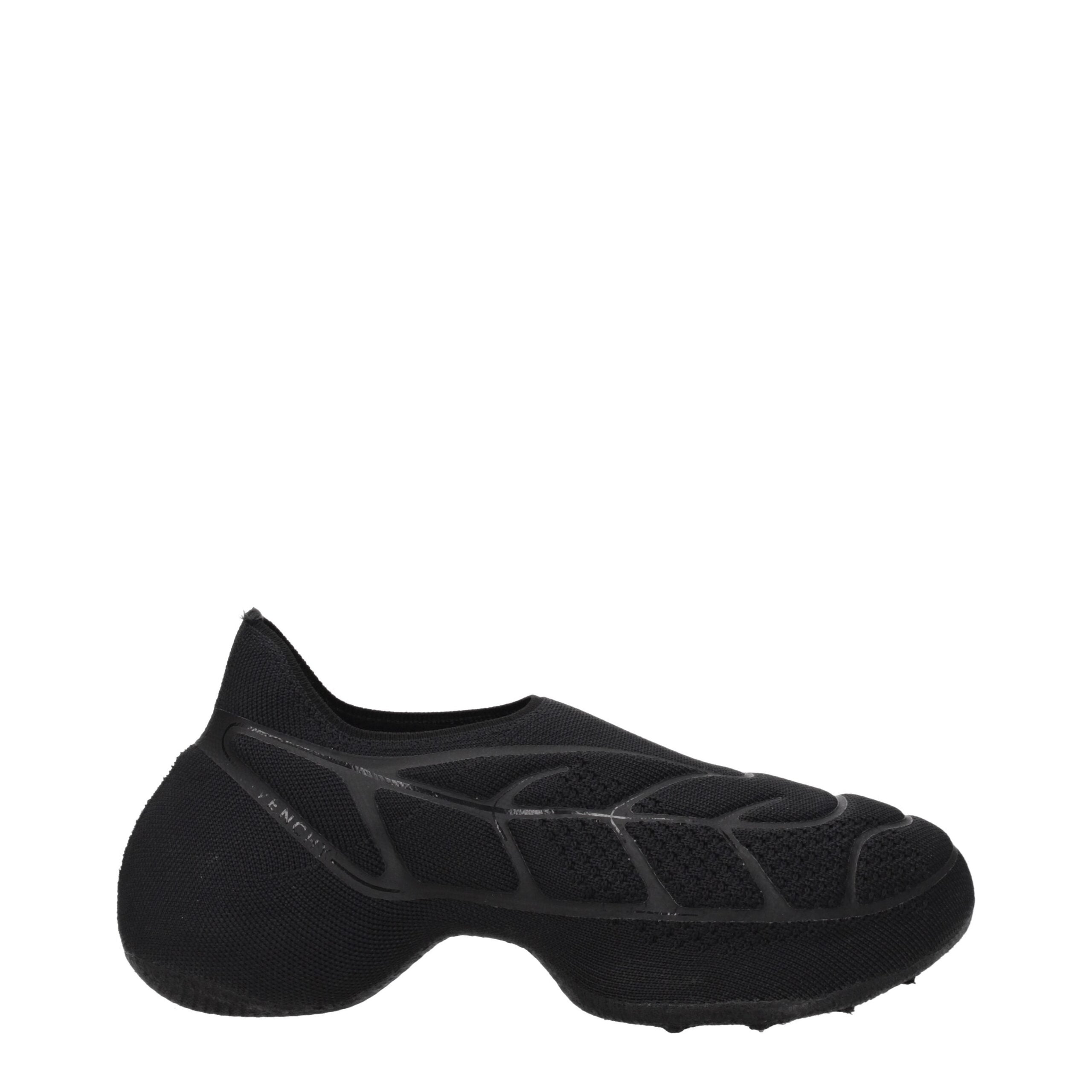 Givenchy Black Fabric Slip-On Loafers LUNESCAPE