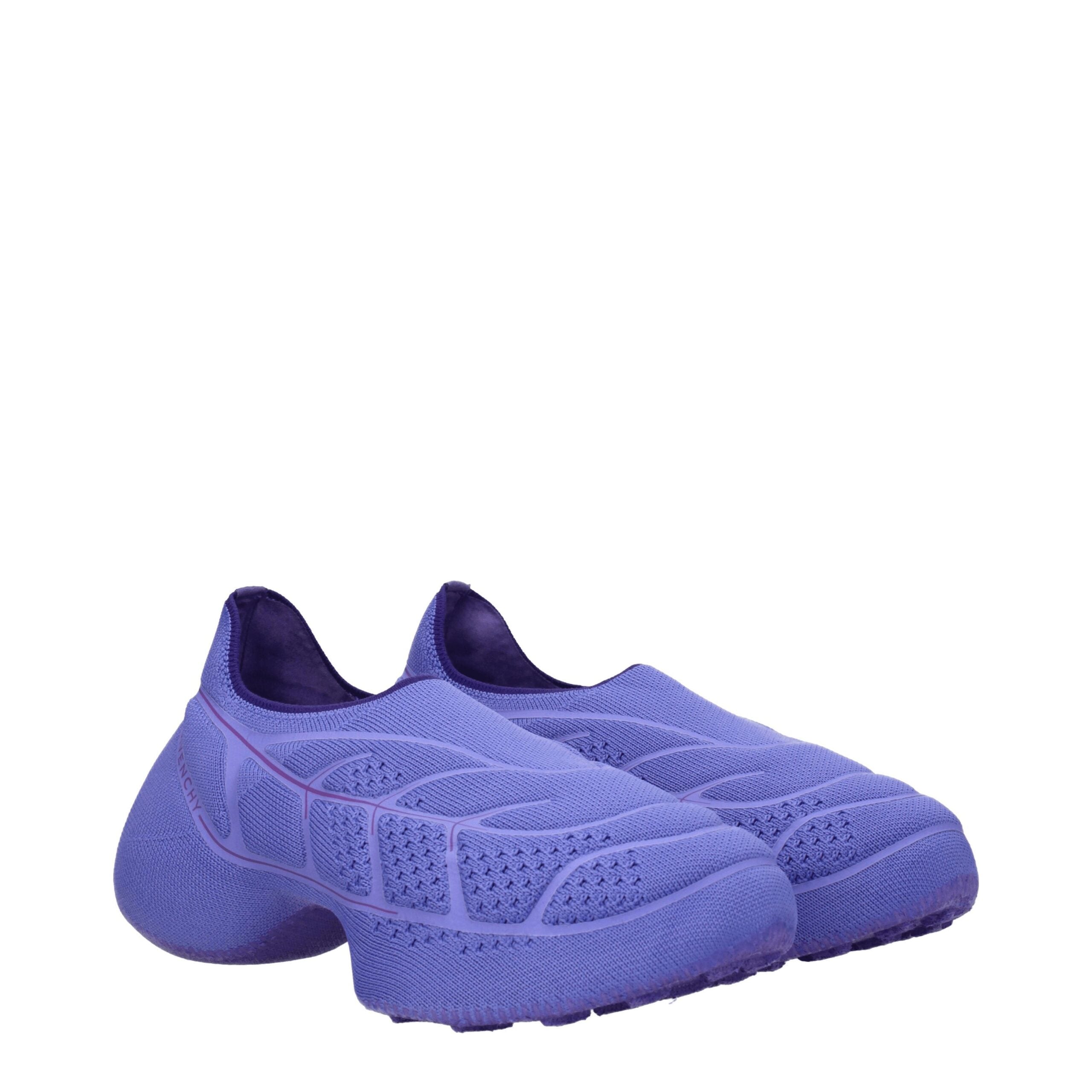 Givenchy Purple Fabric Slip-On Loafers LUNESCAPE