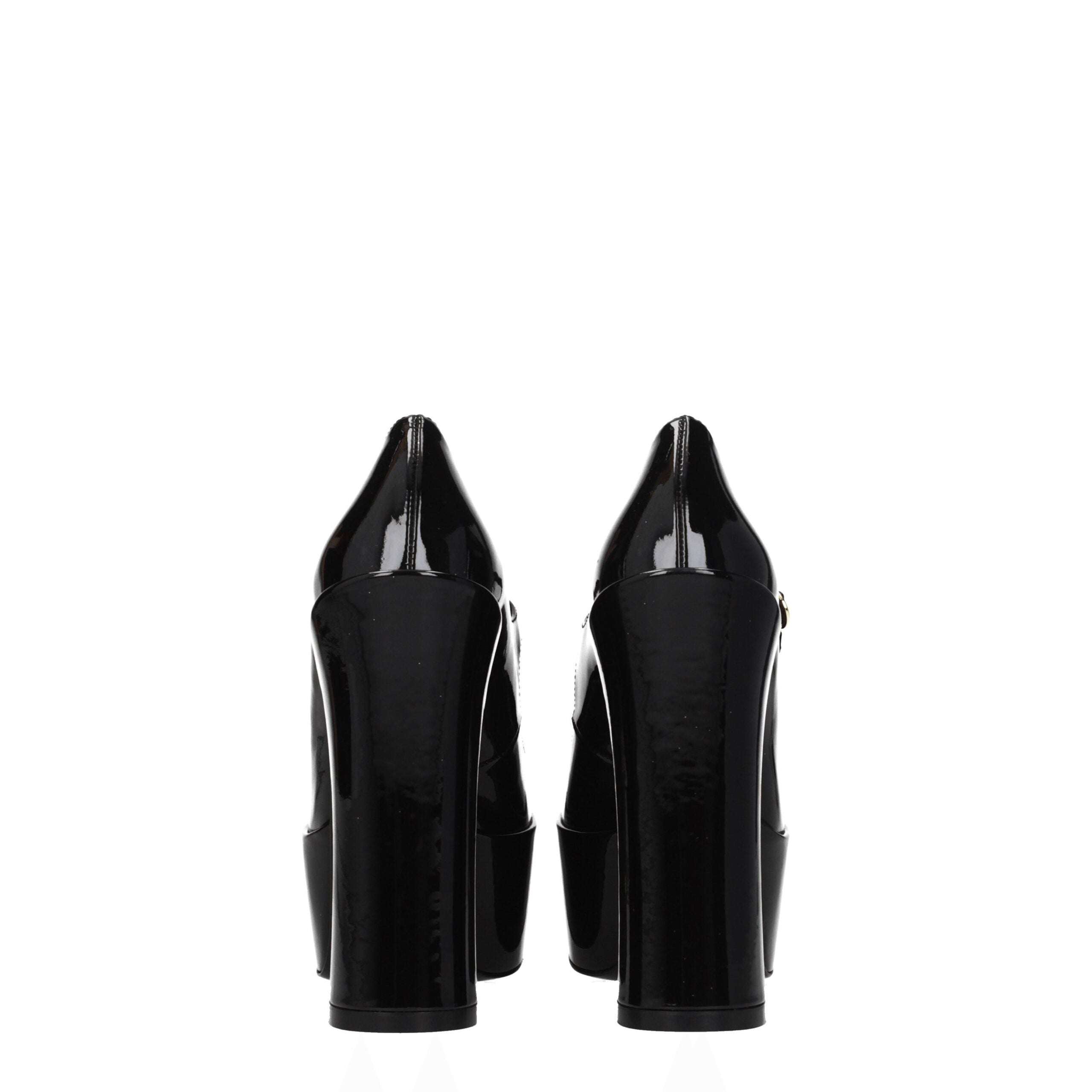Stuart Weitzman Black Leather Platforms Pumps LUNESCAPE