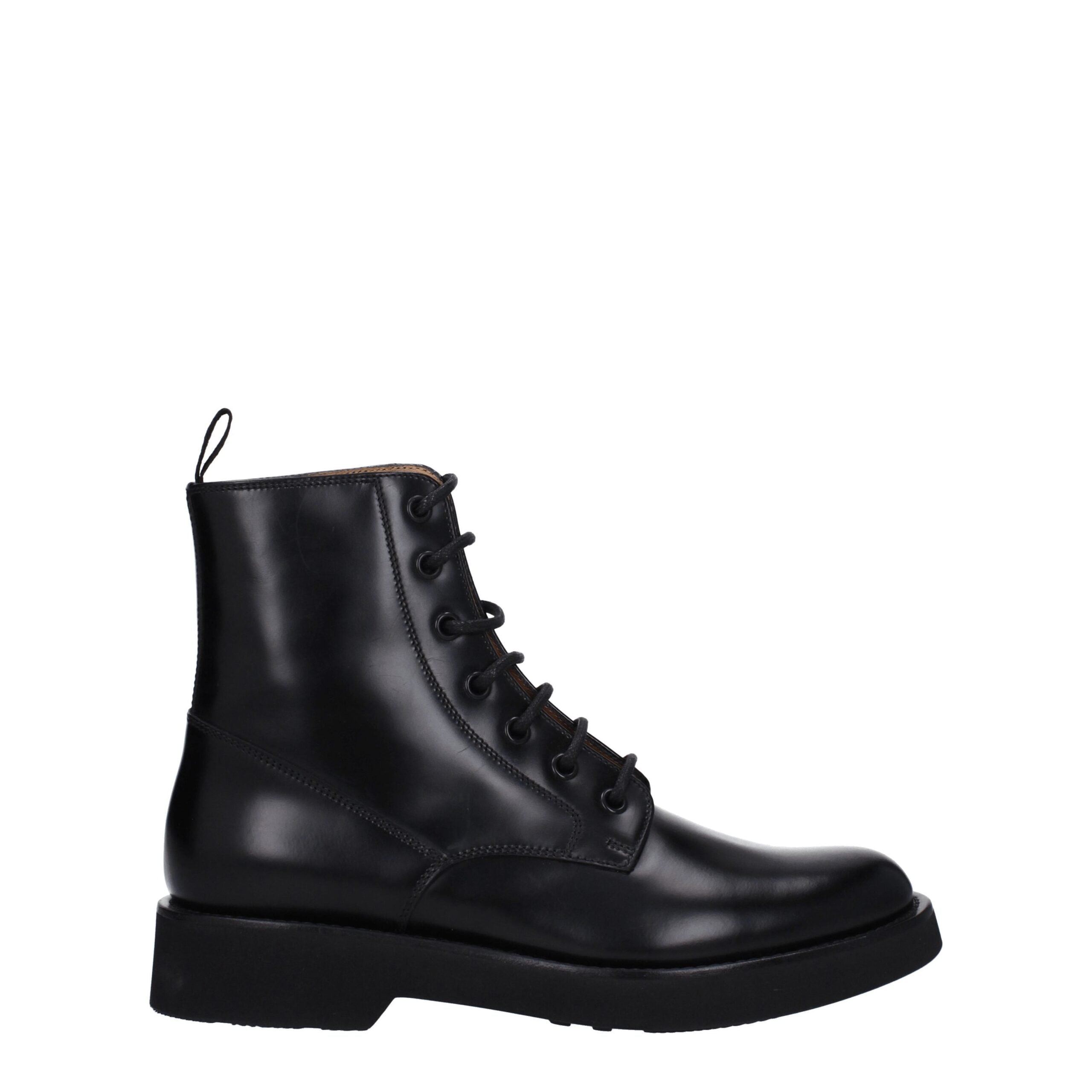Church's Black Leather Ankle Boots LUNESCAPE