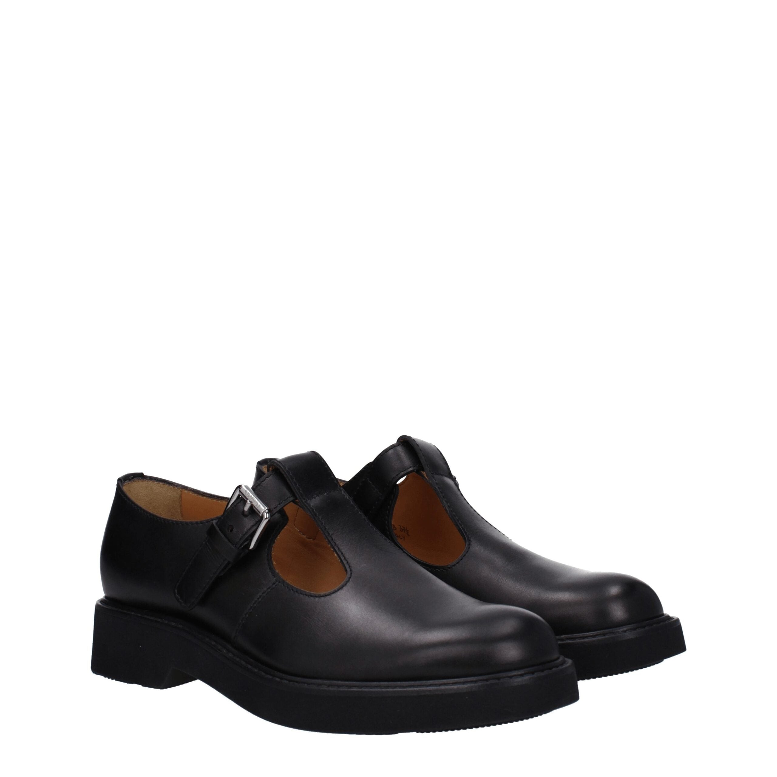 Church's Black Leather Oxfords And Derbies LUNESCAPE
