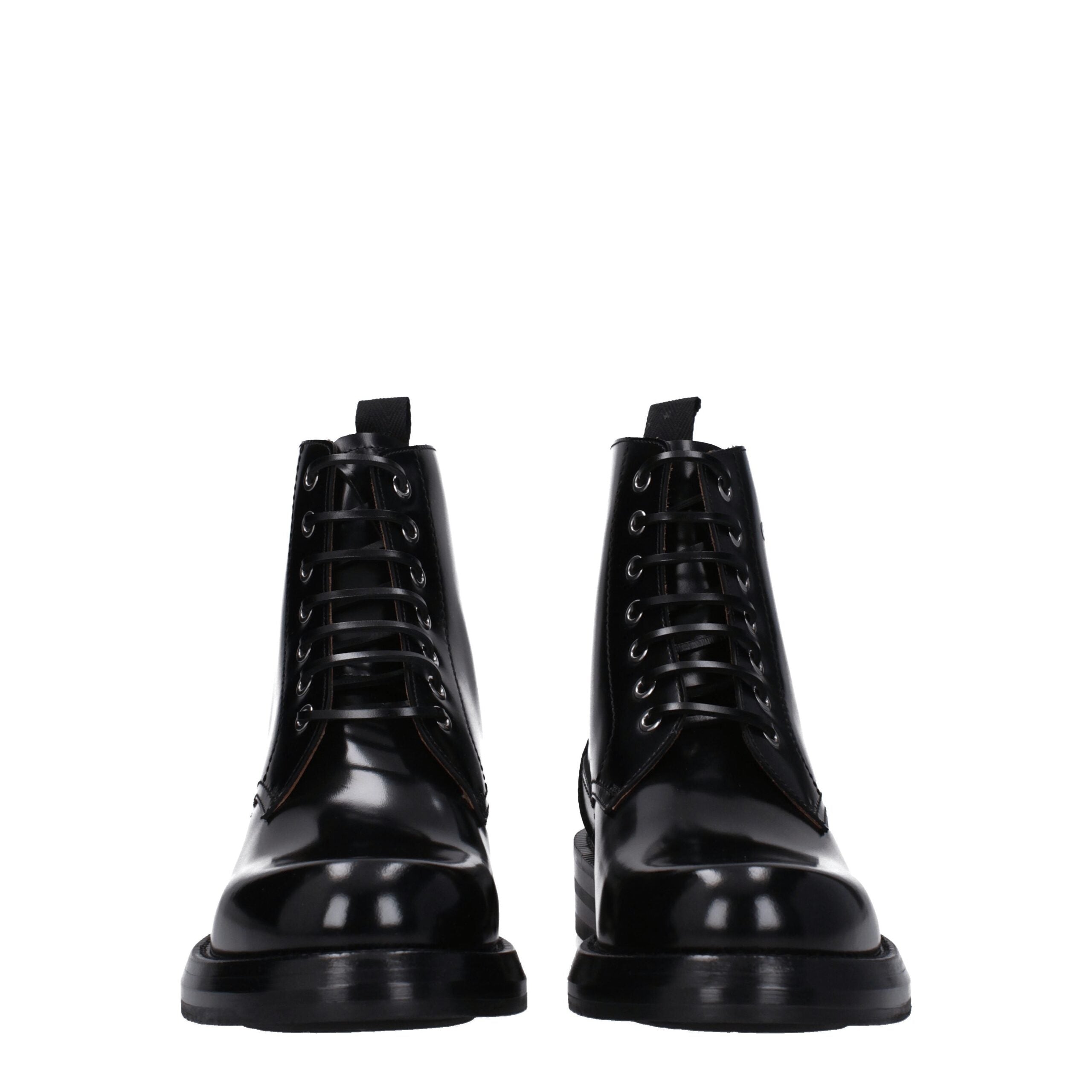 Christian Dior Black Leather Ankle Boots LUNESCAPE