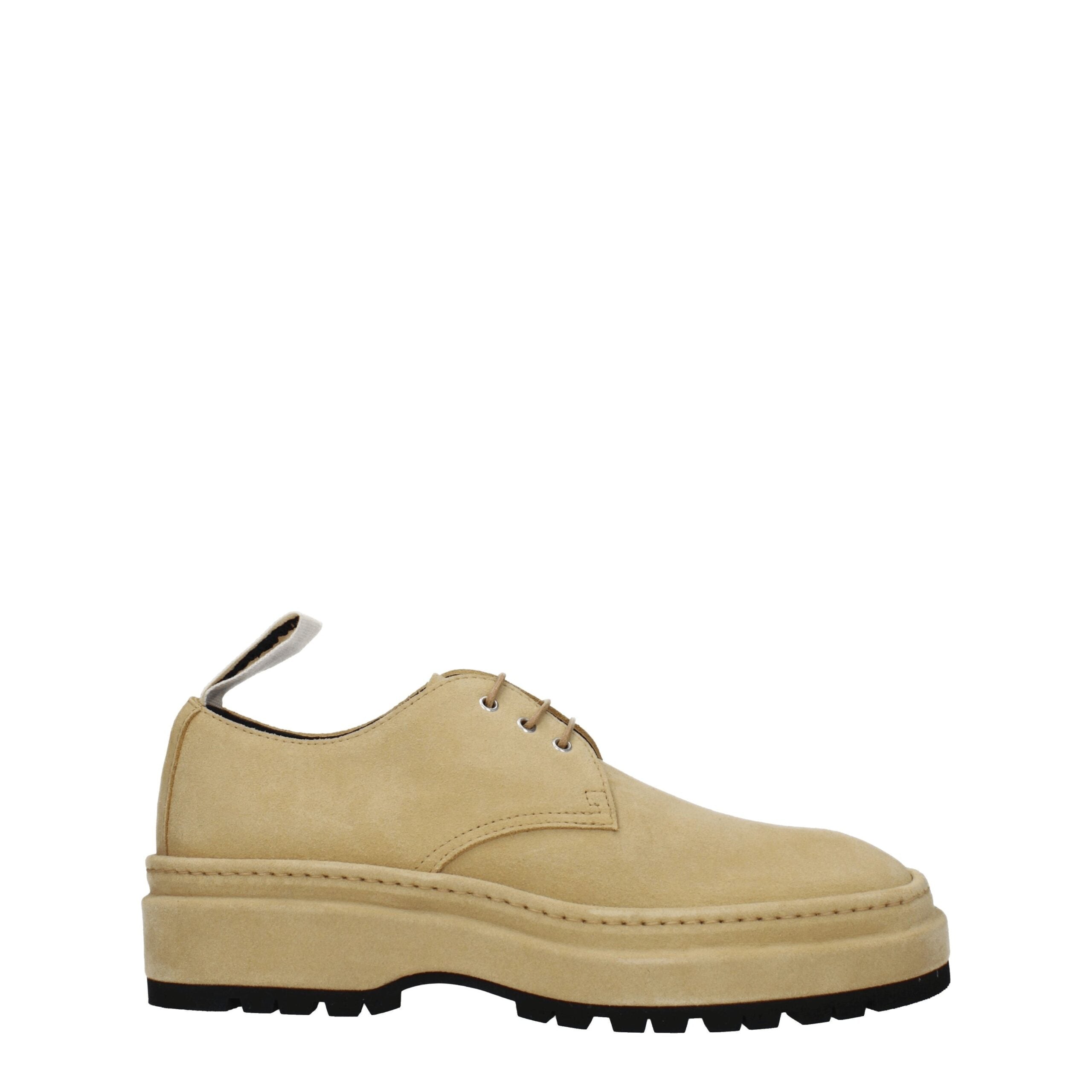 Jacquemus Beige Leather Oxfords And Derbies LUNESCAPE