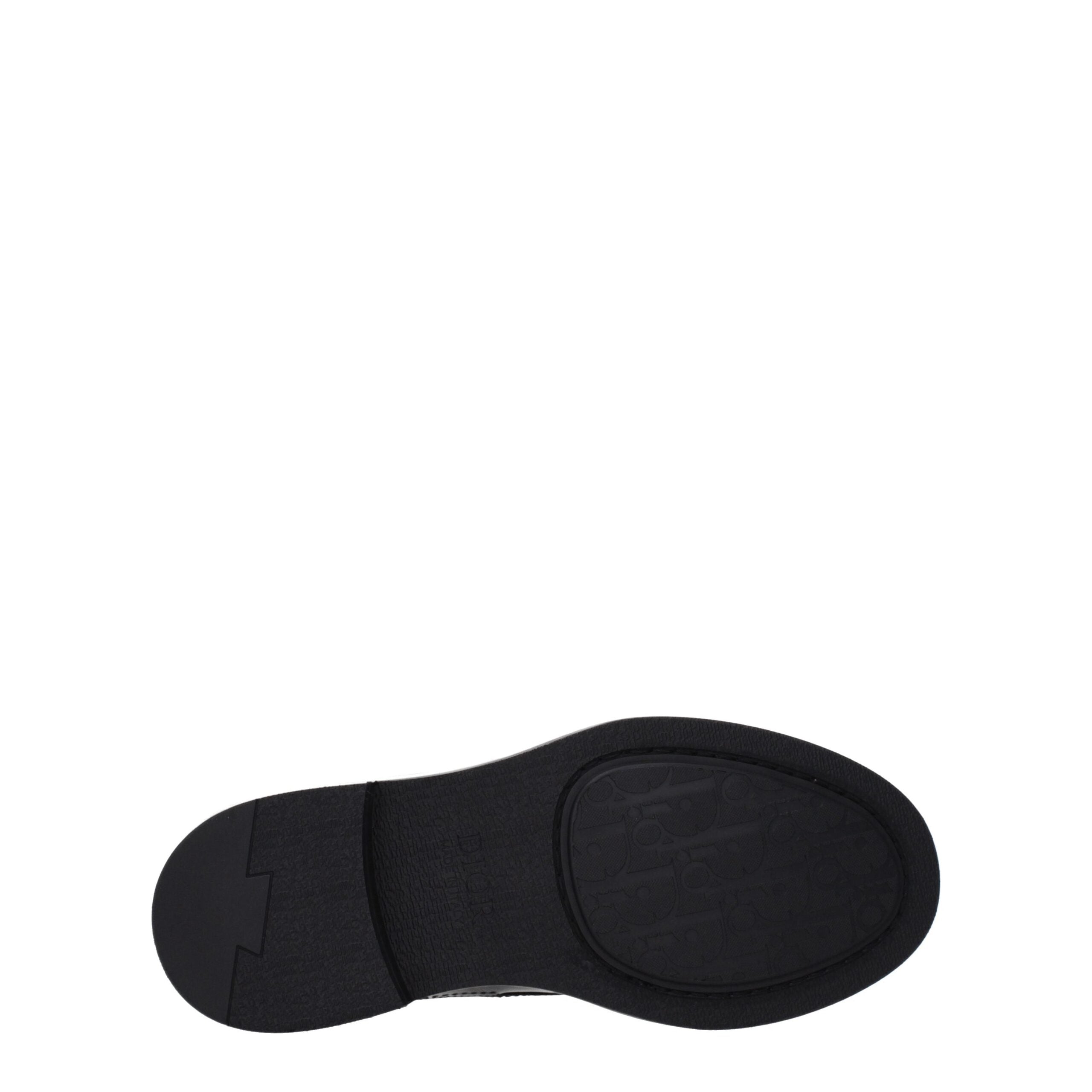 Christian Dior Black Leather Ankle Boots LUNESCAPE