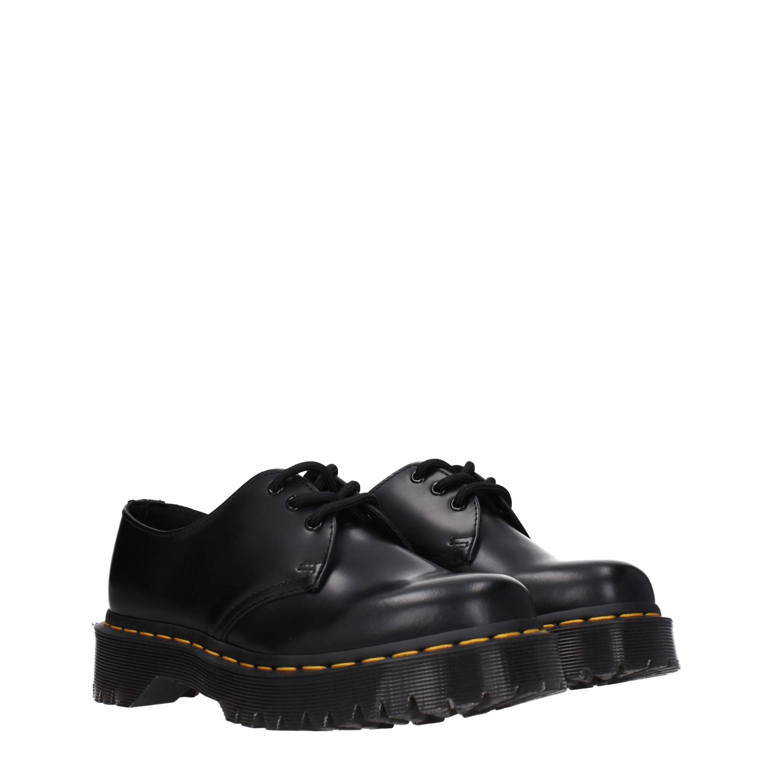 Dr. Martens Black Leather Oxfords And Derbies LUNESCAPE