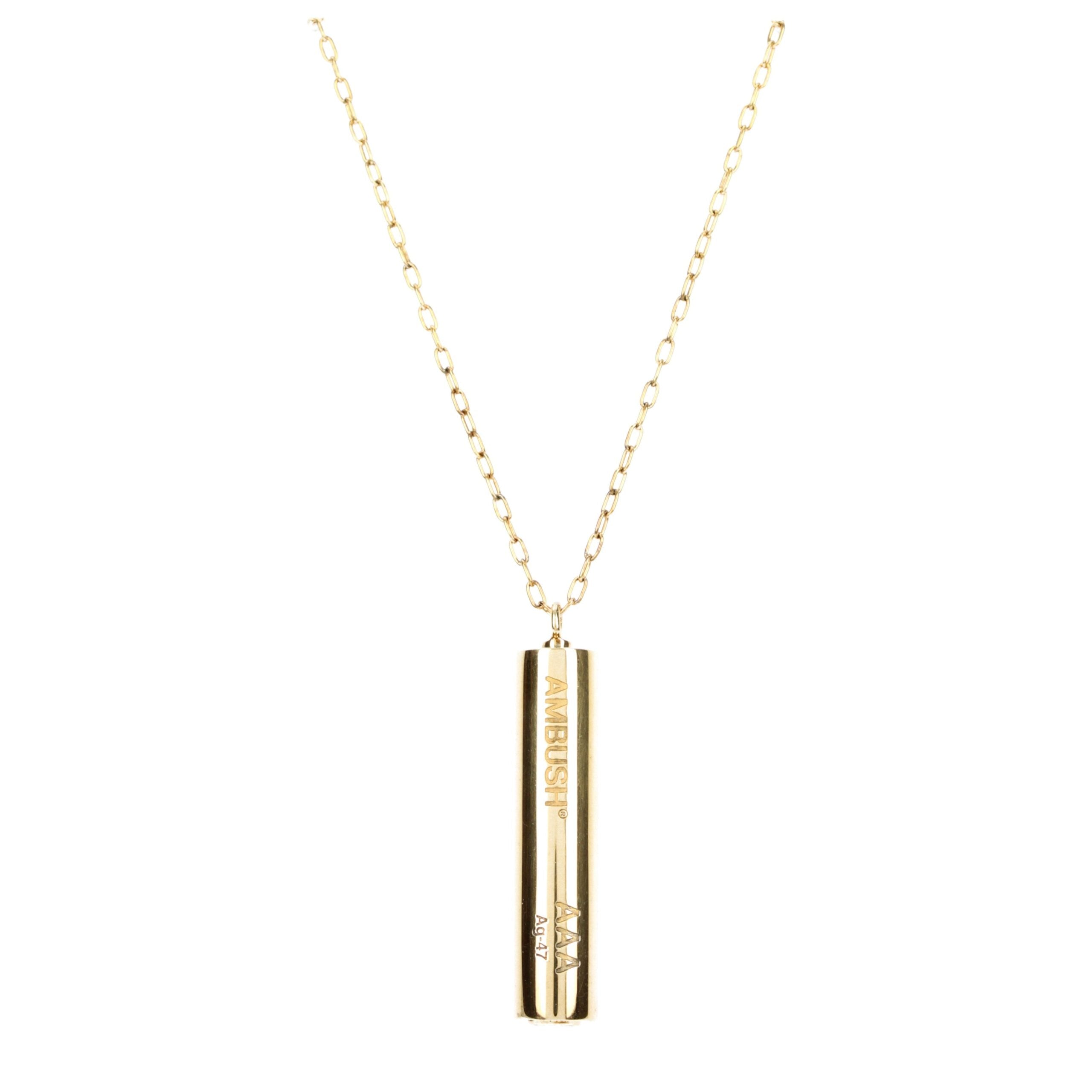 Ambush Gold Metal Necklaces LUNESCAPE