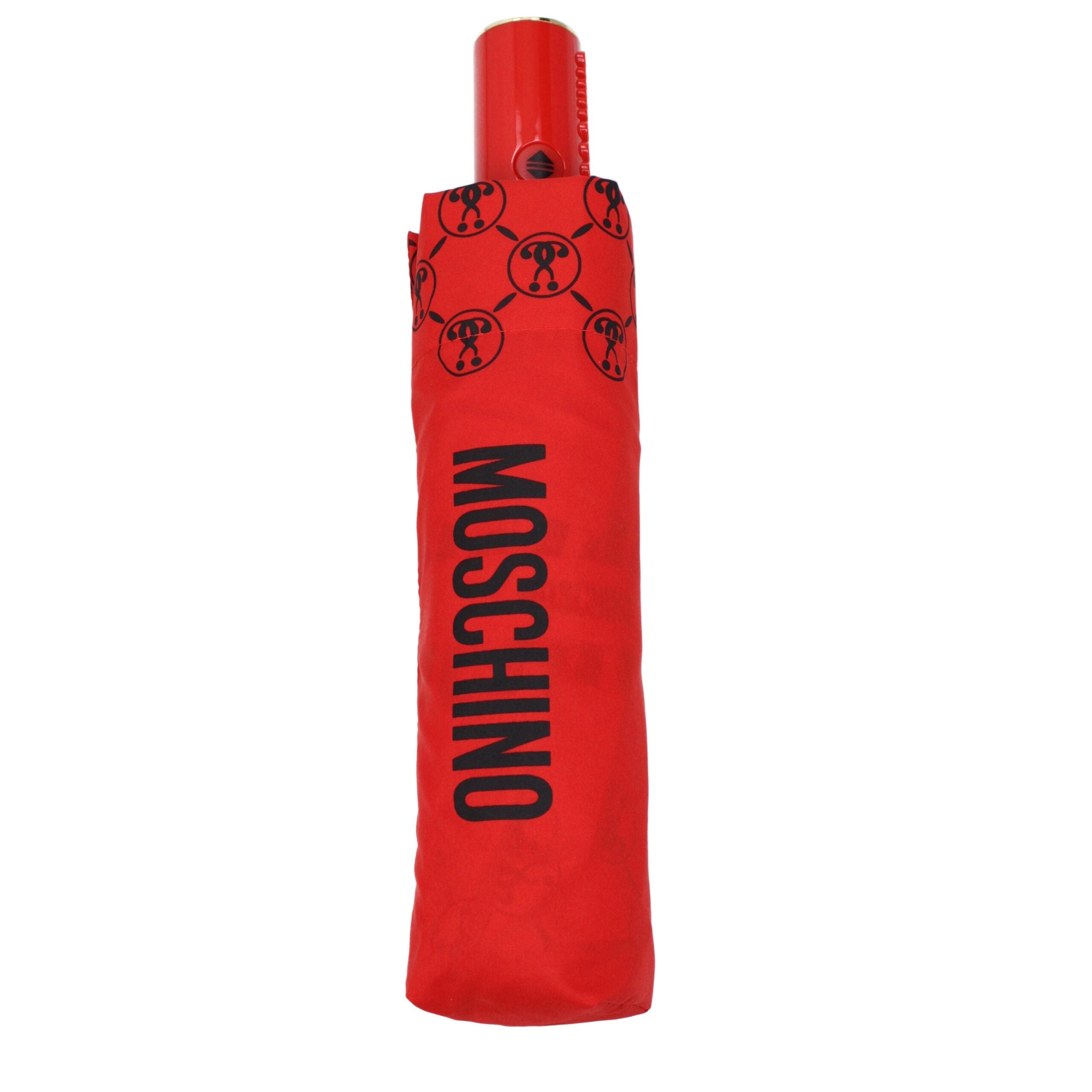 Moschino Red Polyester Umbrellas LUNESCAPE