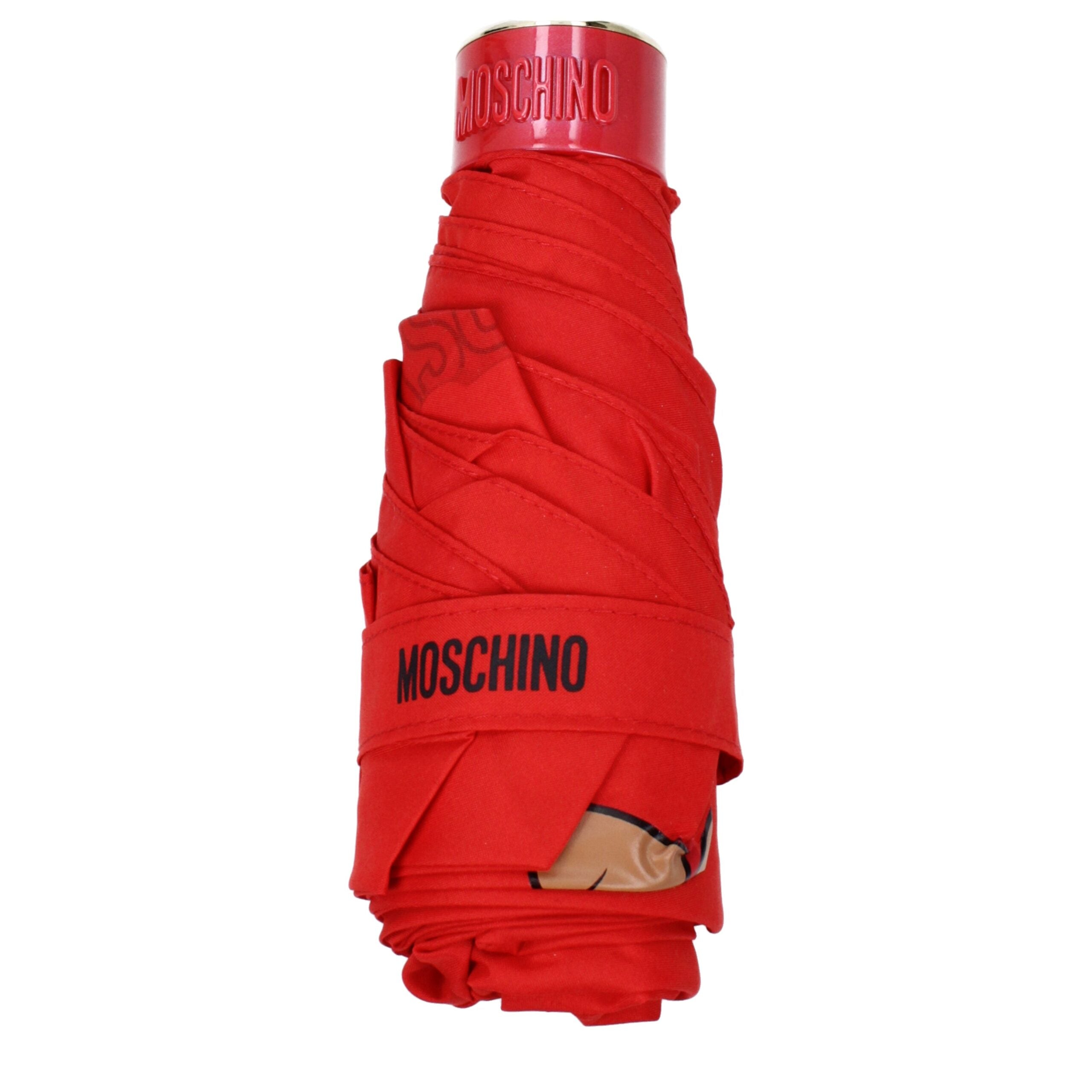 Moschino Red Polyester Umbrellas LUNESCAPE
