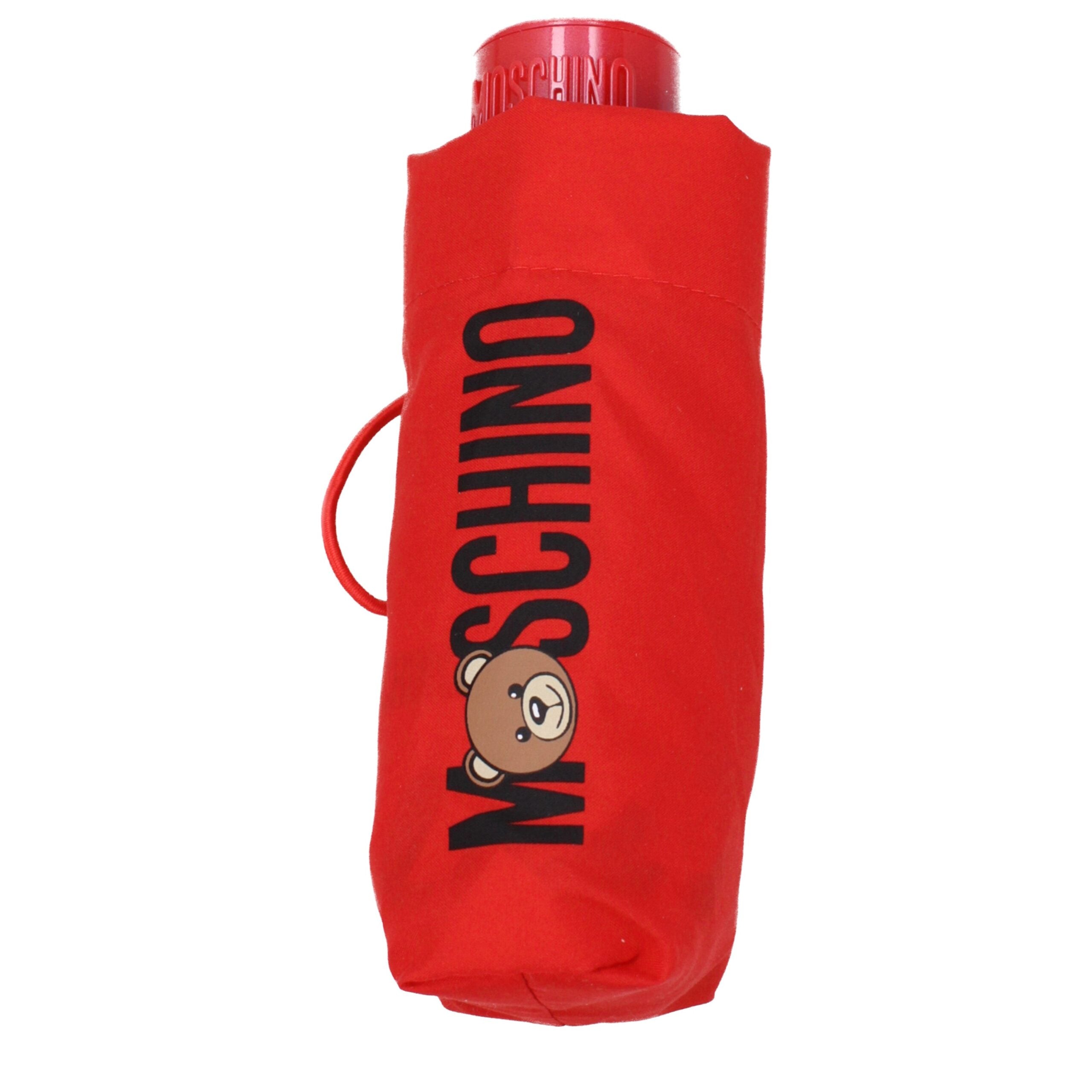 Moschino Red Polyester Umbrellas LUNESCAPE