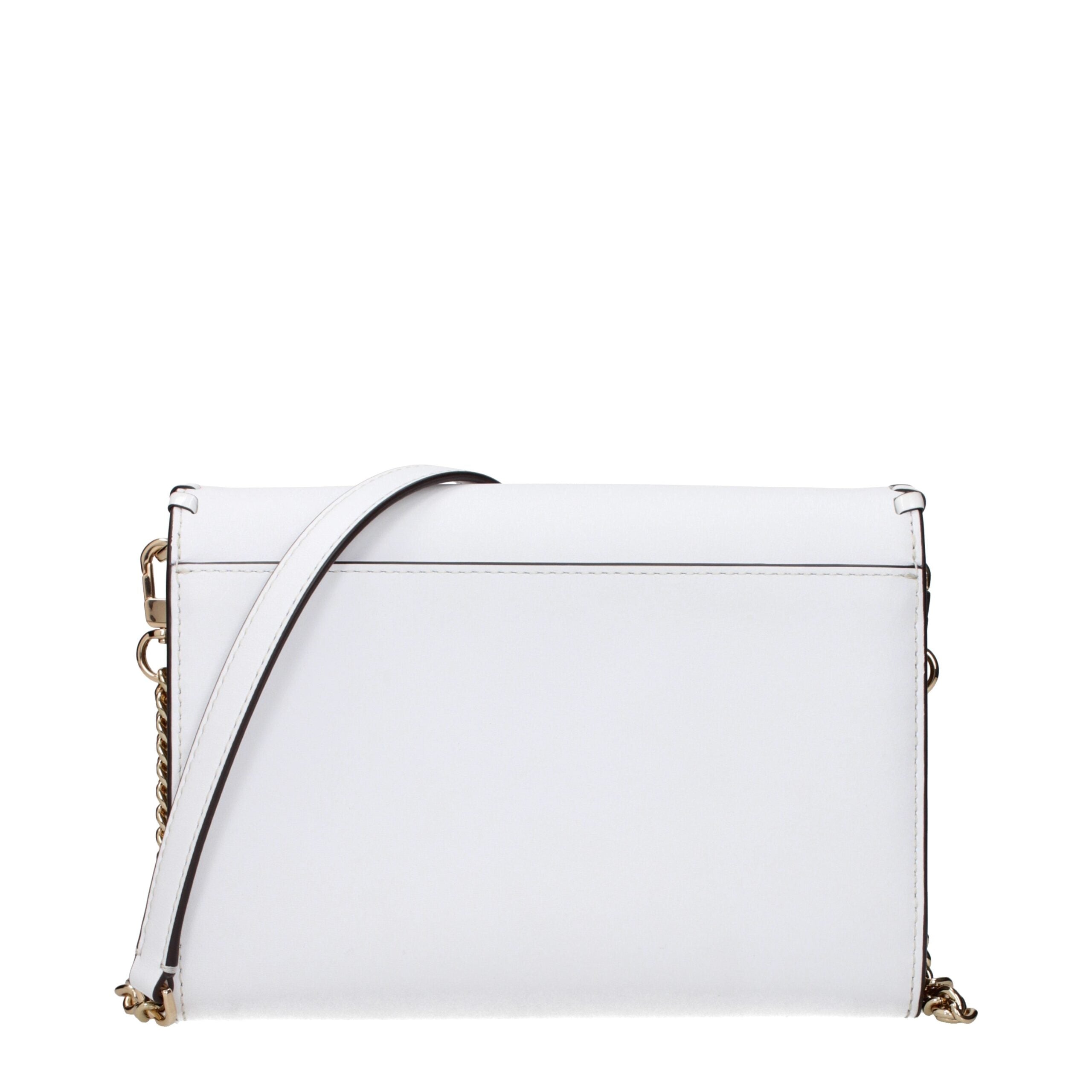 Tory Burch White Leather Clutch Bags LUNESCAPE