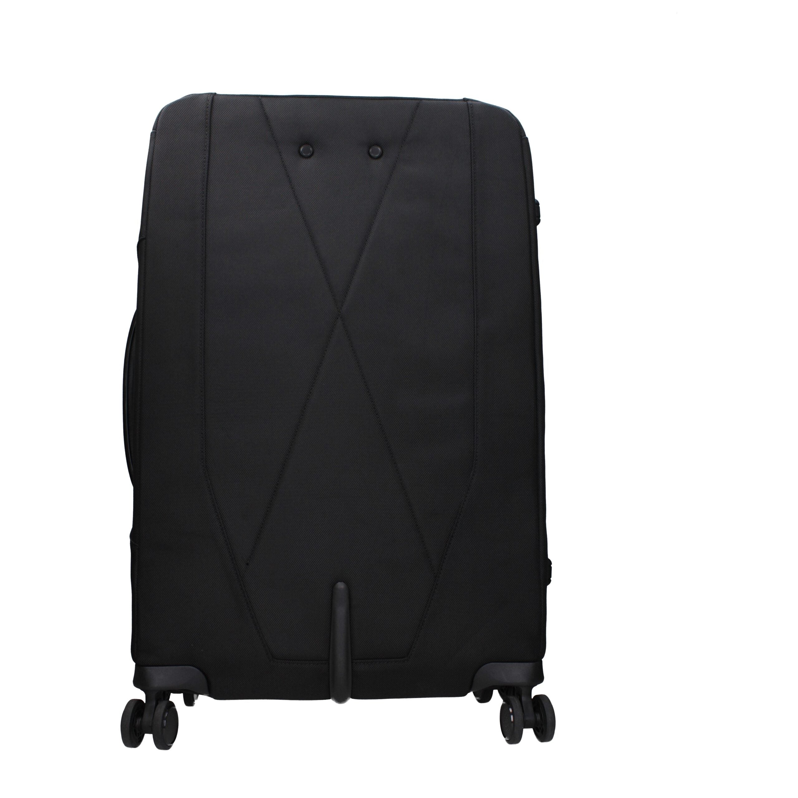 Piquadro Black Soft-Side Carry-On Rolling Suitcase