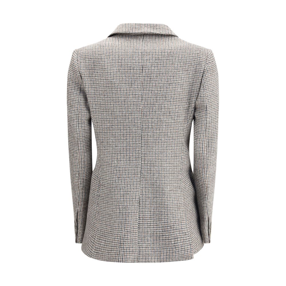 P.A.R.O.S.H. Houndstooth patterned Jacket LUNESCAPE