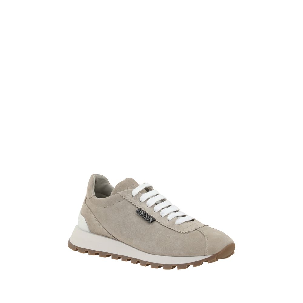 Brunello Cucinelli Sneakers with iconic embellishments LUNESCAPE