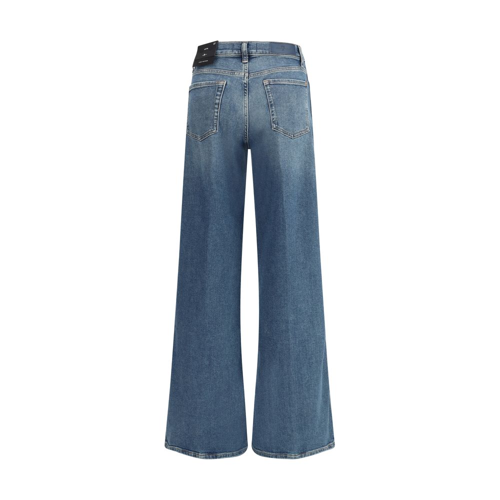 7FOR Lotta Luxe wide leg Jeans LUNESCAPE