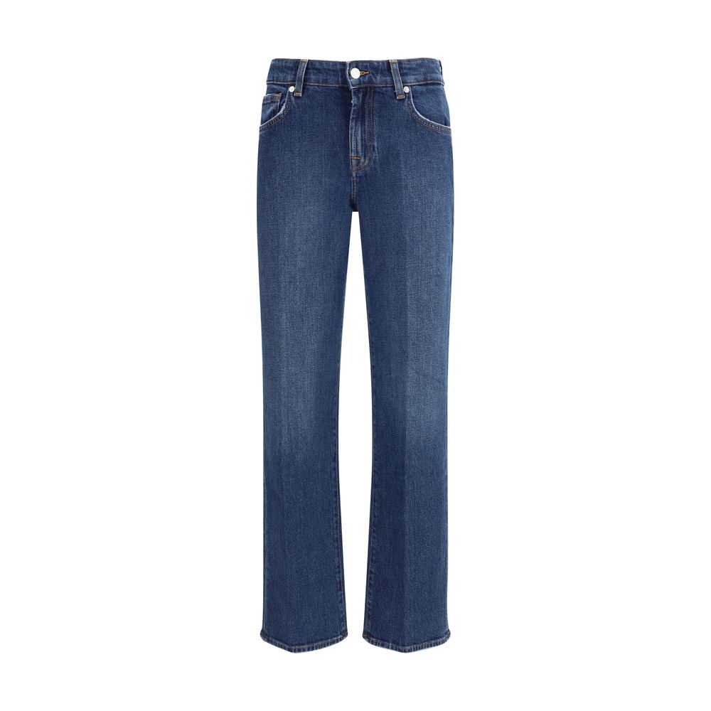 7FOR Calie straight Jeans LUNESCAPE