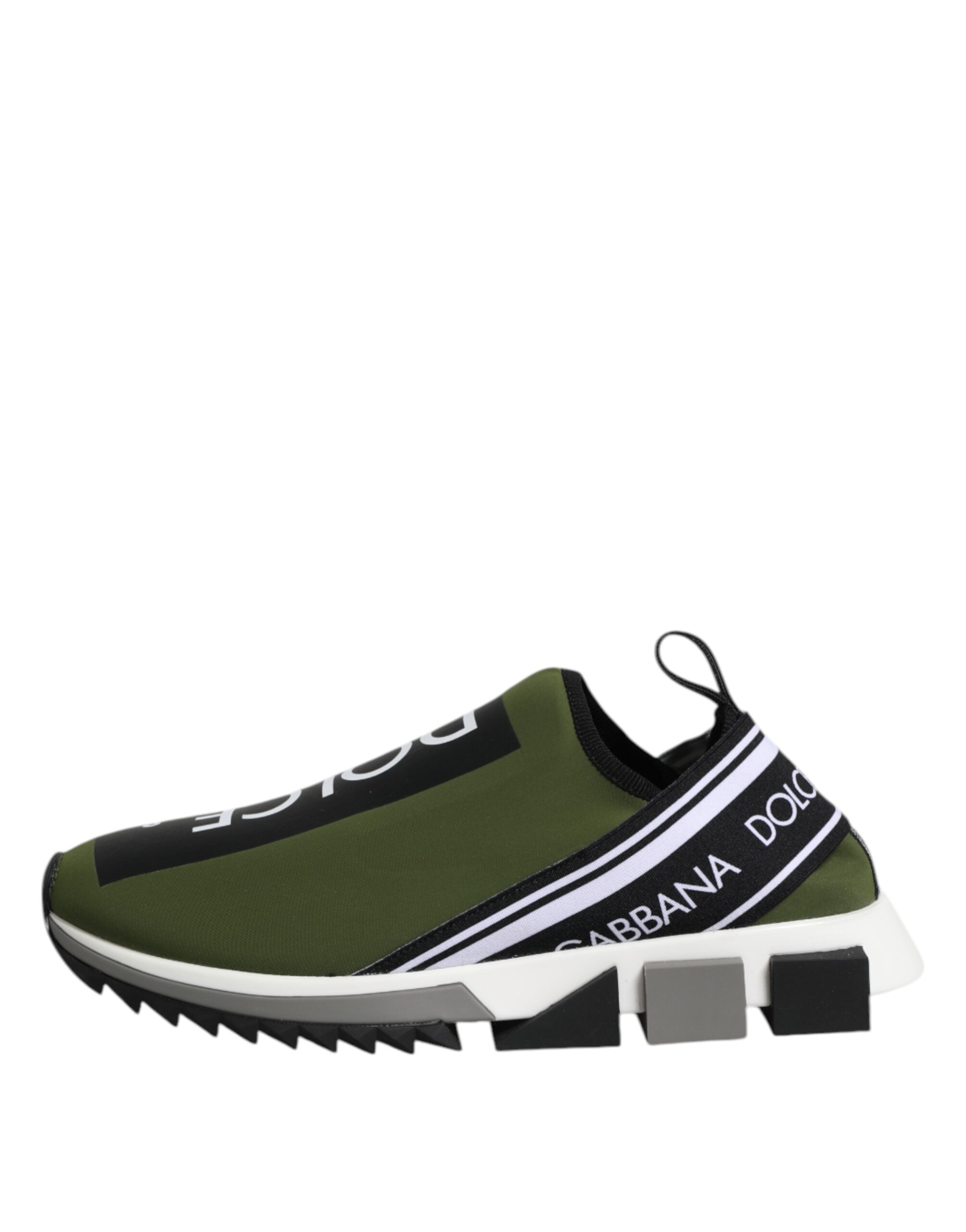 Dolce & Gabbana Green Logo Low Top Sorrento Men Sneakers Shoes LUNESCAPE