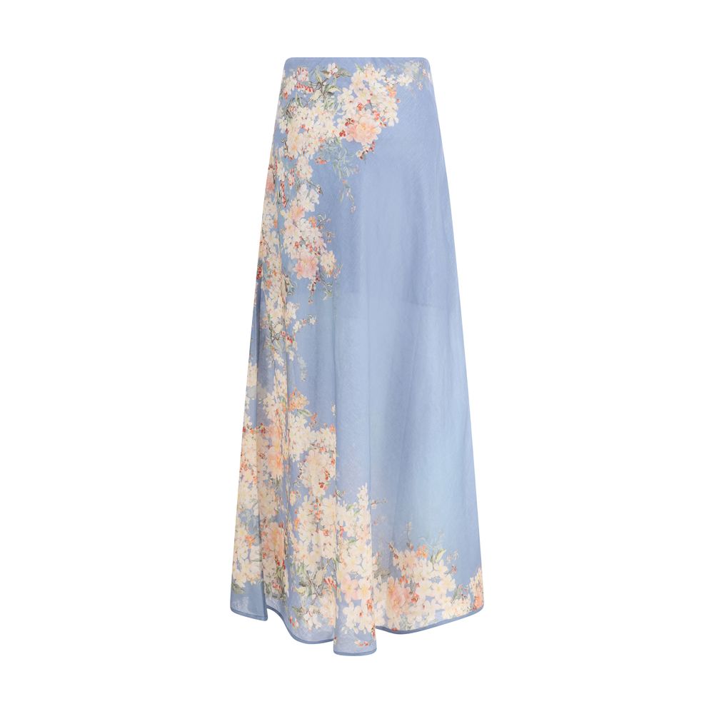Zimmermann Cascadian flared Skirt LUNESCAPE