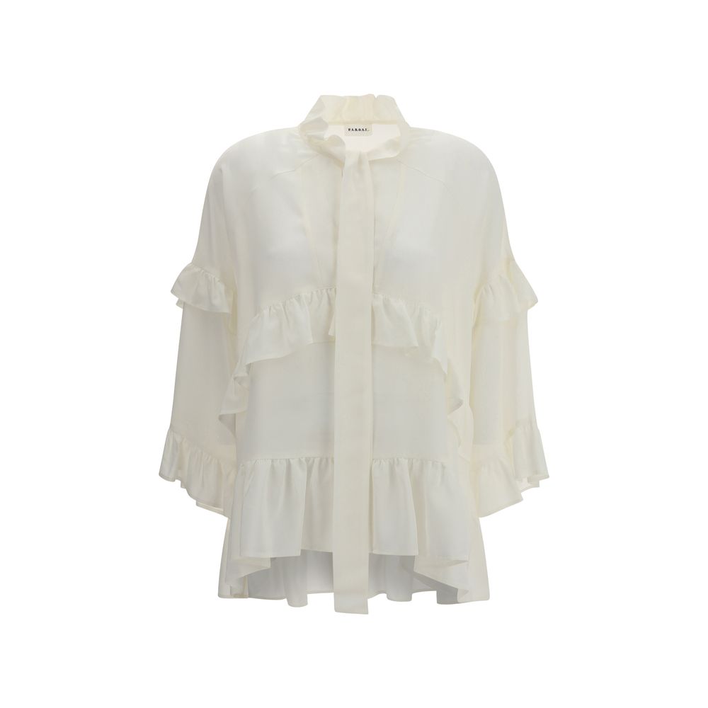 P.A.R.O.S.H. Ruffle Blouse LUNESCAPE